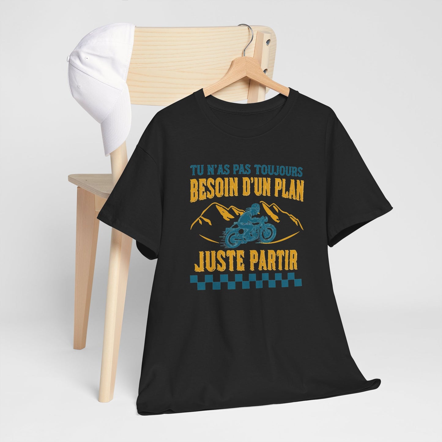 Tee Shirt Homme et Femme Moto Motard Biker Road Trip Liberté Aventure Idée Cadeau