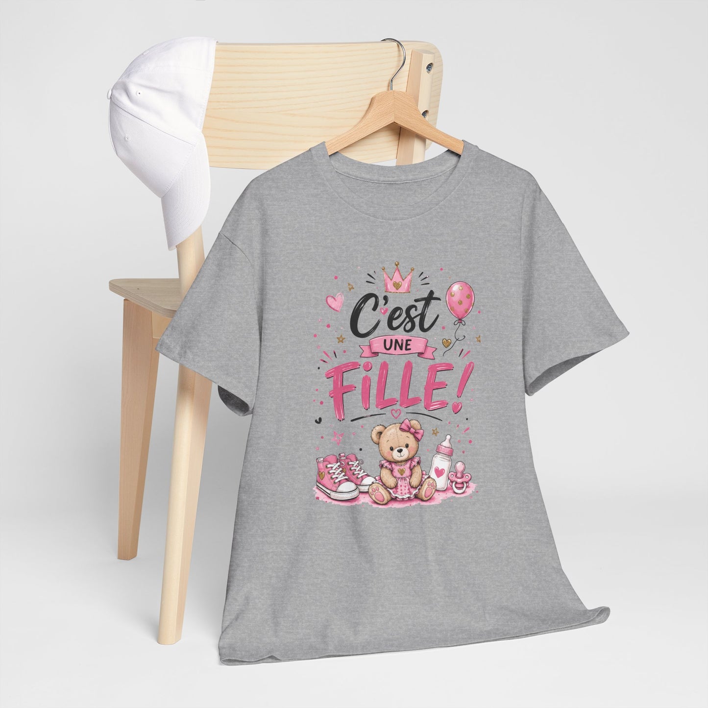 Tee Shirt Annonce Grossesse Homme et Femme Révélation Sexe Enfant Future Maman Futur Papa Cadeau