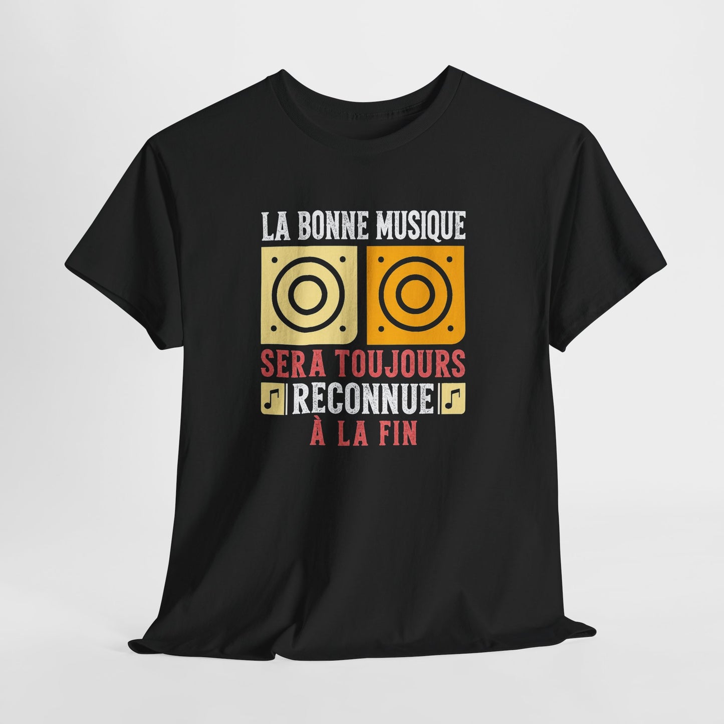 Tee Shirt Homme et Femme Musique Mélomane Passion Musicale Enceinte Son Vintage Idée Cadeau