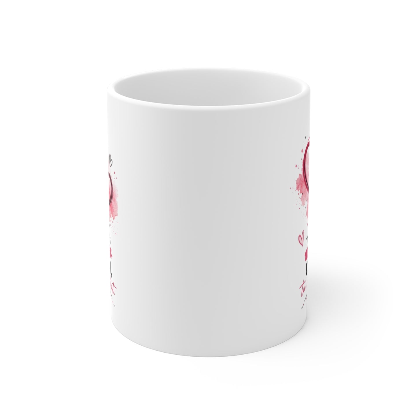 Mug Amour Romantique – Tu n’es pas une partie de moi, tu es mon tout – Tasse Couple Saint-Valentin – Cadeau Femme Homme
