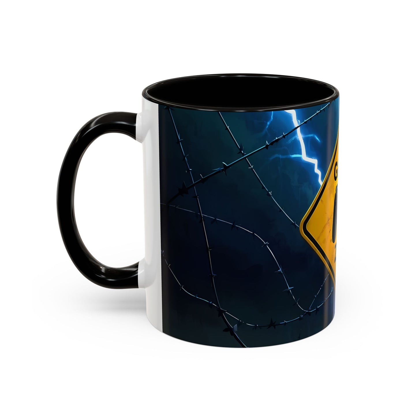 Tasse Gamer Zone – Mug Gaming avec Manette et Effet Néon Électrique – Cadeau Geek Joueur Console 325ml