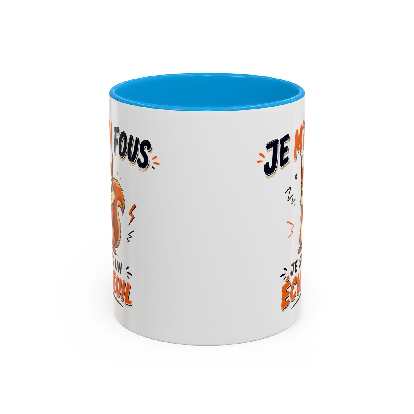 Tasse Je M’en Fous Je Suis Un Écureuil – Mug Humour Animal Mignon – Cadeau Original Écureuil 325ml