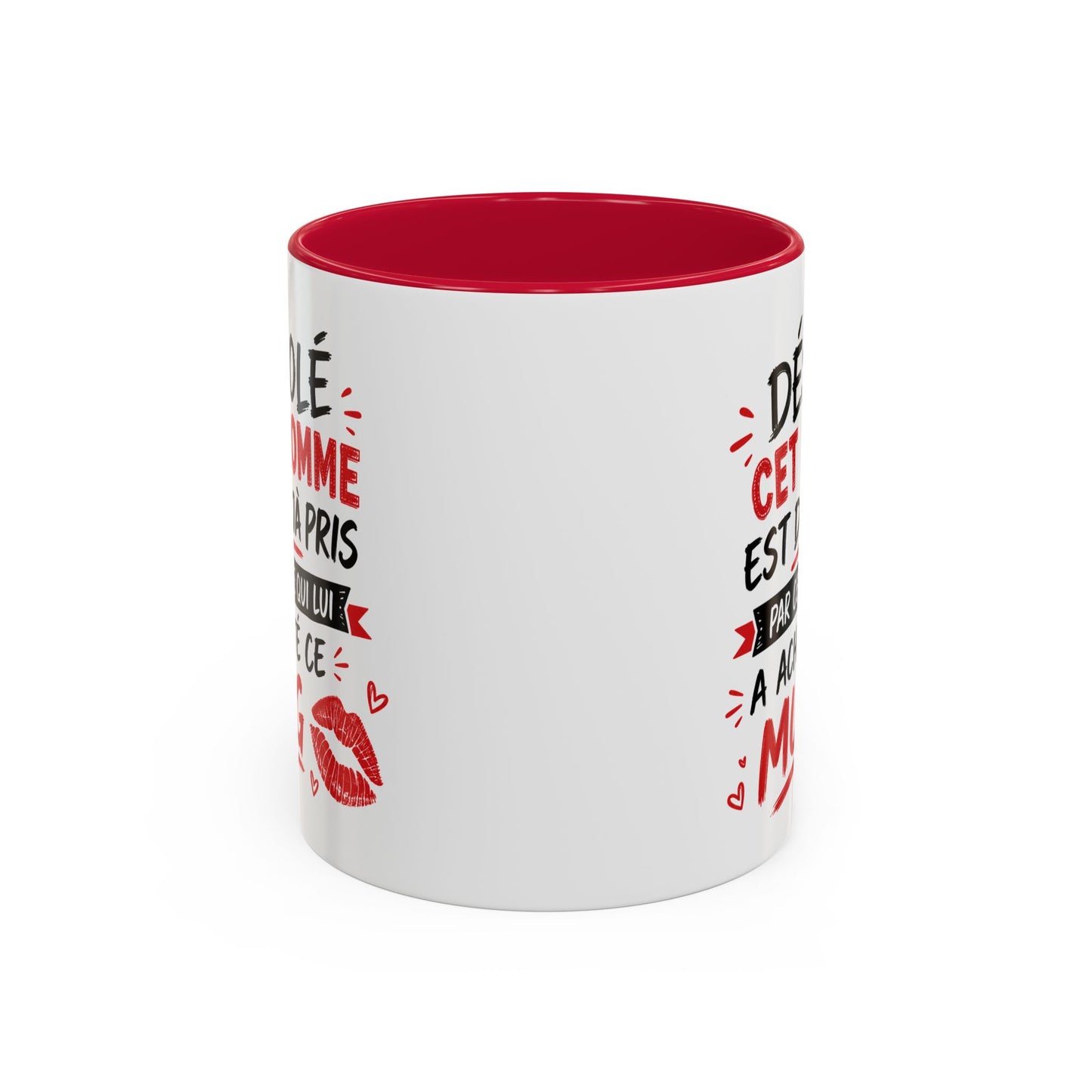 Mug Humour Homme Déjà Pris – Cadeau Couple Original – Tasse Amoureuse Drôle pour Petit Ami Mari Homme 325ml