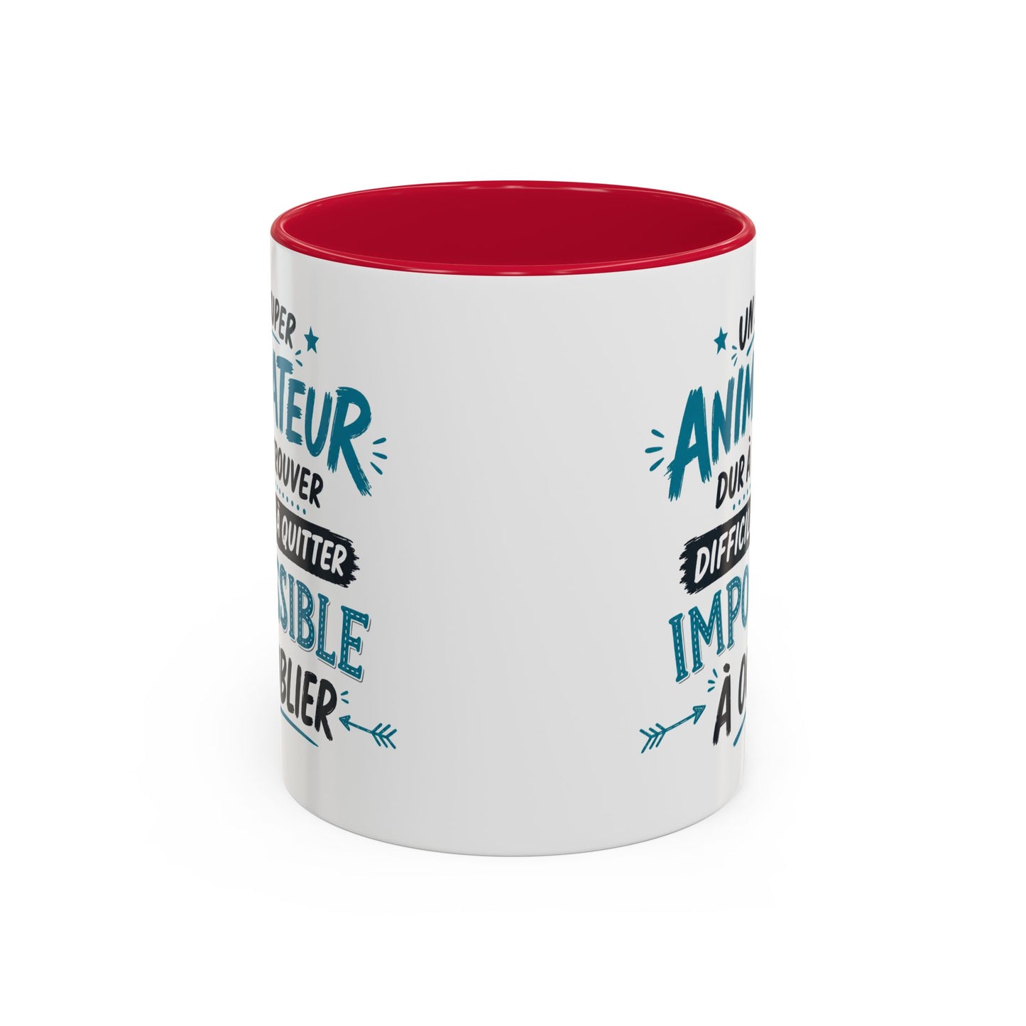 Mug Animateur Homme – Tasse Humour Un Super Animateur Impossible à Oublier – Cadeau Original Animateur Anniversaire Noël 325ml
