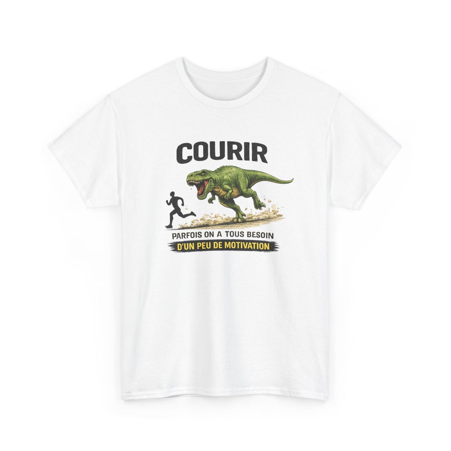 Tee Shirt Humour Course Courir Motivation Dinosaure – T-Rex Running drôle – Cadeau sportif