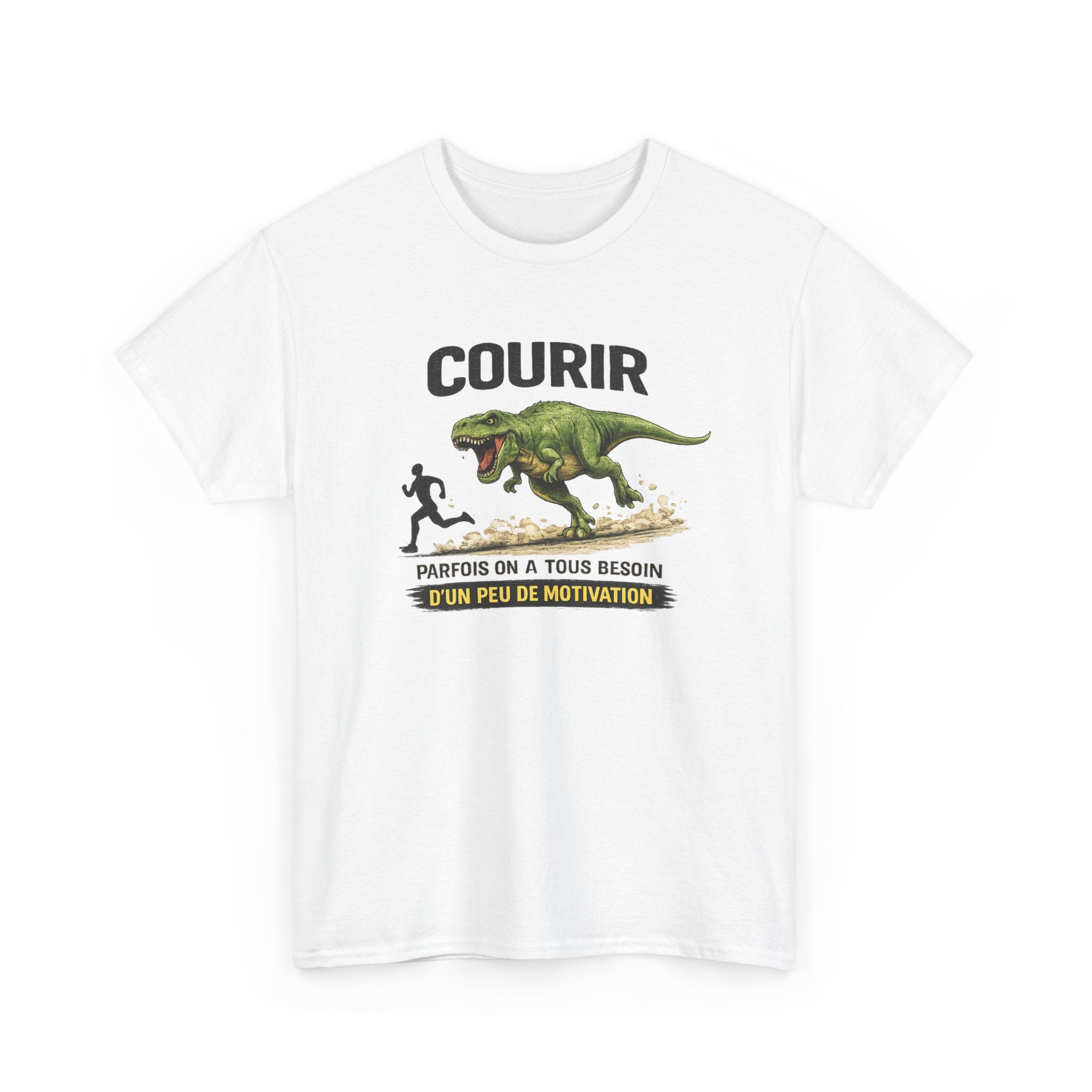 Tee Shirt Humour Course Courir Motivation Dinosaure – T-Rex Running drôle – Cadeau sportif
