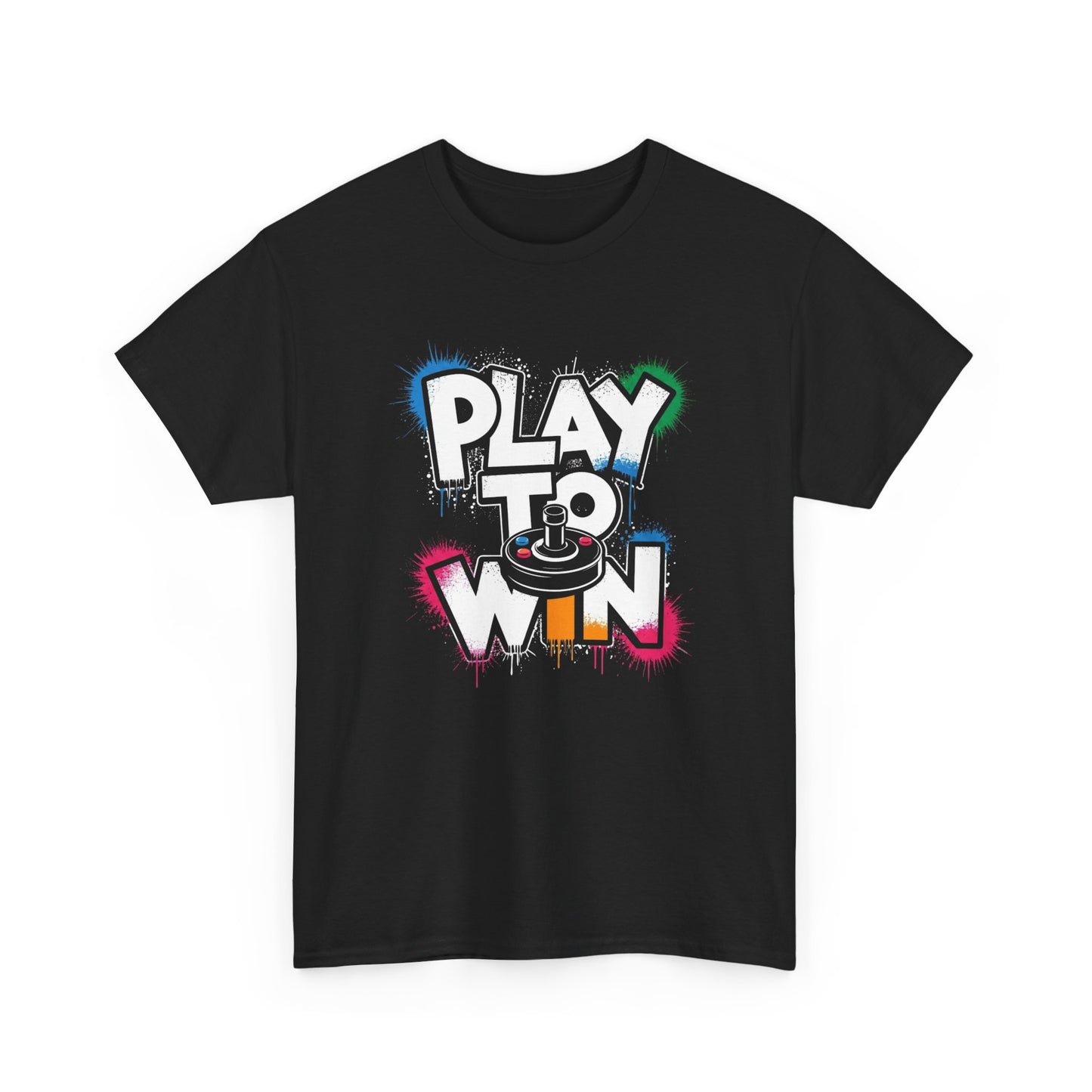 Tee-Shirt Gaming Homme et Femme – Gamer Jeu Vidéo Arcade Rétro Joystick – Cadeau Original pour Passionné de Jeux Vidéo