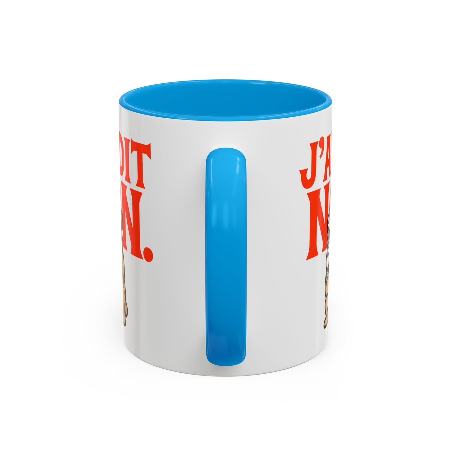 Mug Drôle J’ai Dit Non – Tasse Humoristique Bulldog Boudeur – Cadeau Humour Bureau Café 325ml