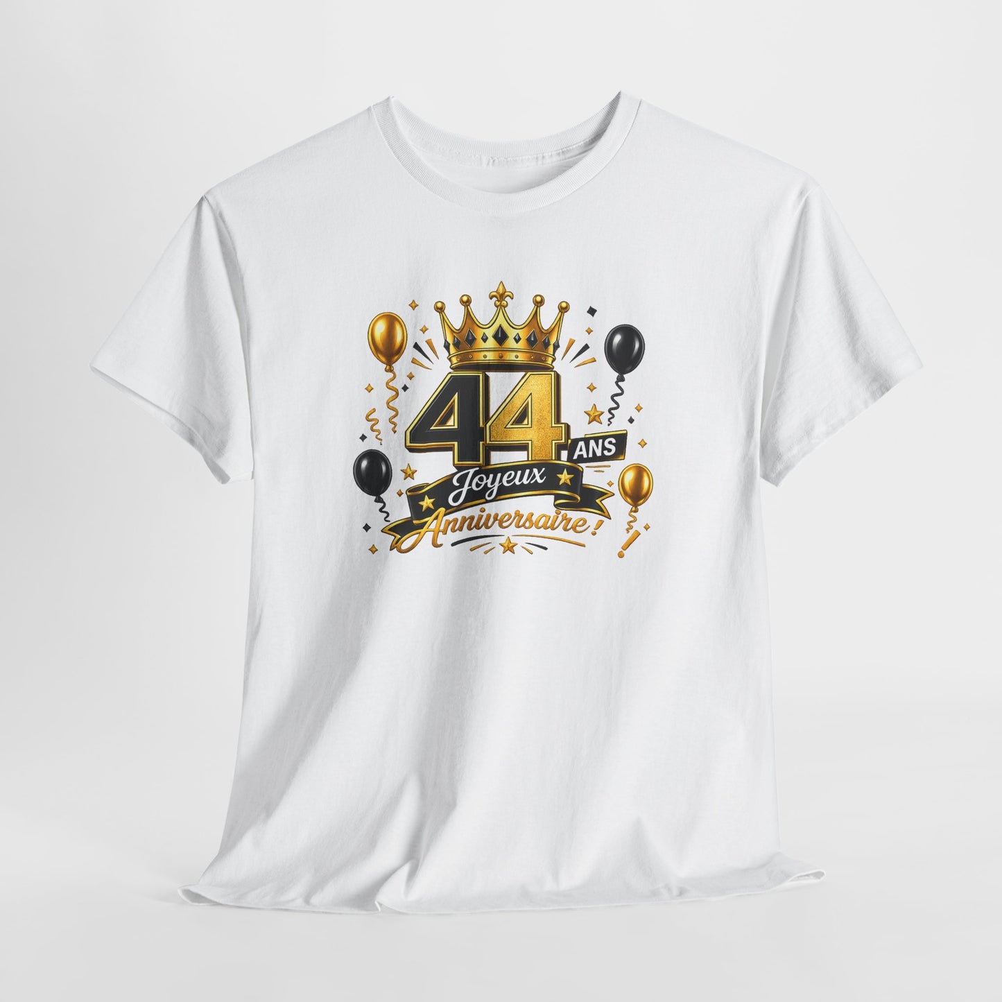 Tee Shirt Anniversaire 44 Ans Homme et Femme – Joyeux Anniversaire – Cadeau 44 Ans