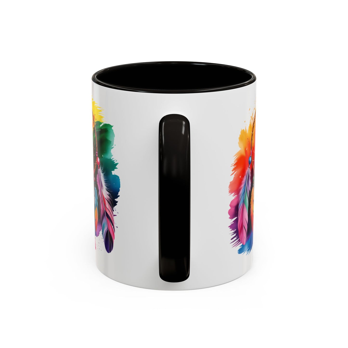 Mug Attrape-Rêves Bohème – Tasse Dreamcatcher Multicolore – Cadeau Spirituel et Zen – Céramique 325ml