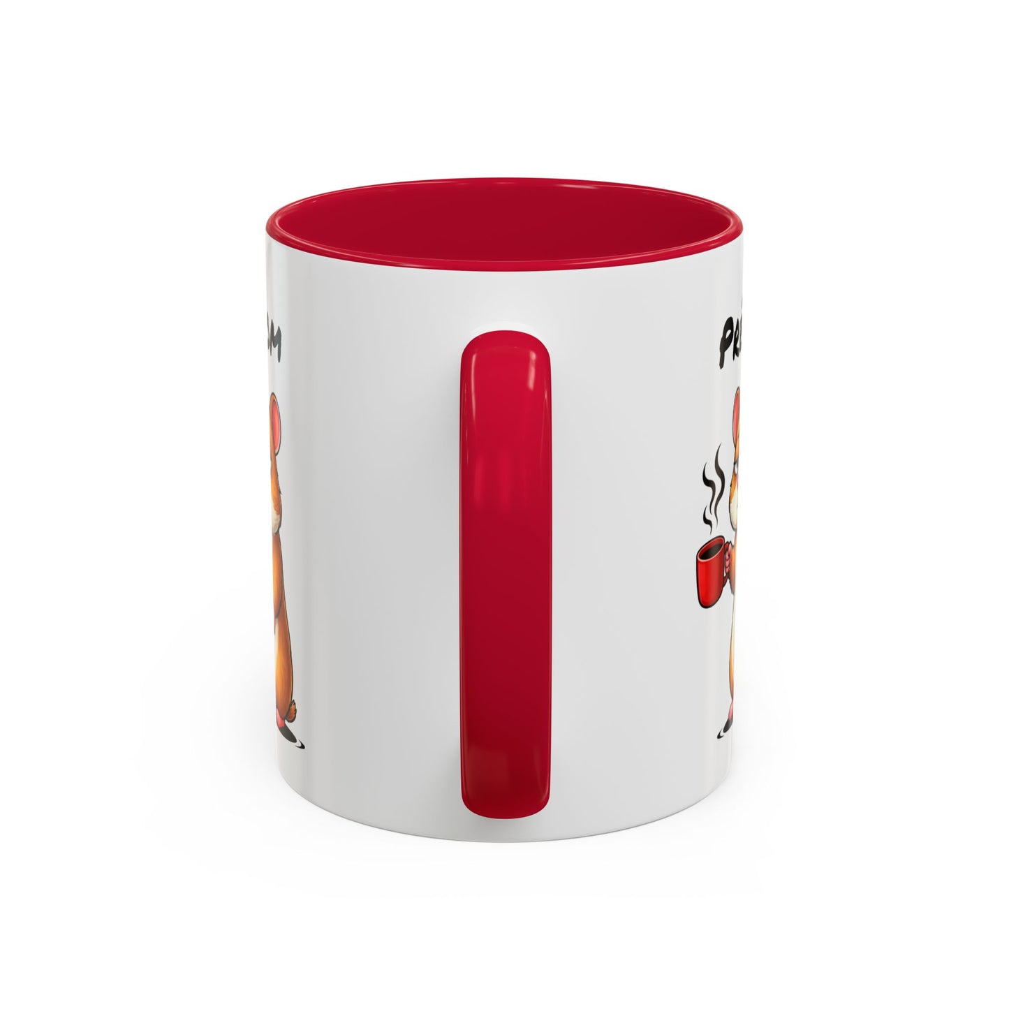 Mug Hamster Personnalisable 325ml – Tasse Café Humour Fatigue Matin Mignon Cadeau