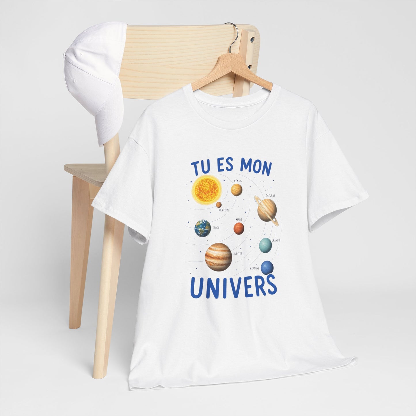 T-Shirt Astronomie Humour – Tu Es Mon Univers – Tee Shirt Couple Amour Homme Femme