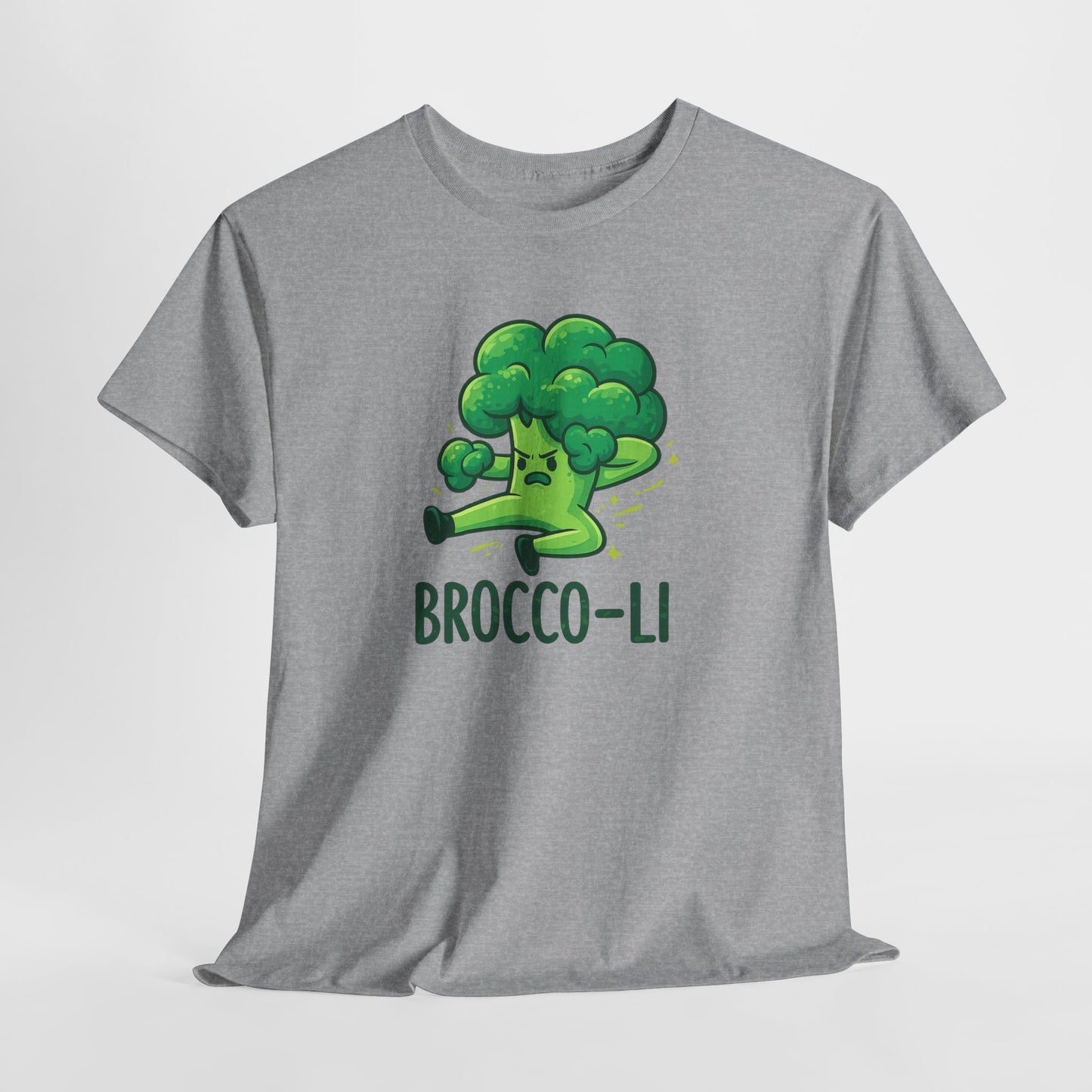 T-Shirt "Brocco-li" – Brocoli Drôle en Colère – Design Humour Aliment Fun et Original