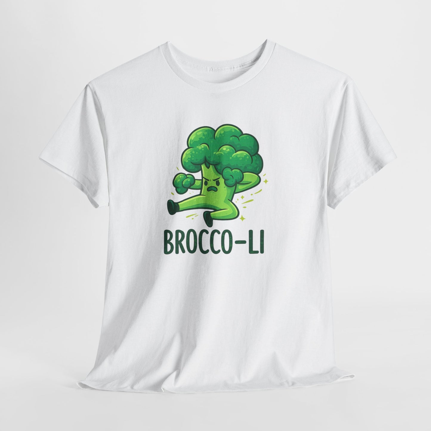 T-Shirt "Brocco-li" – Brocoli Drôle en Colère – Design Humour Aliment Fun et Original