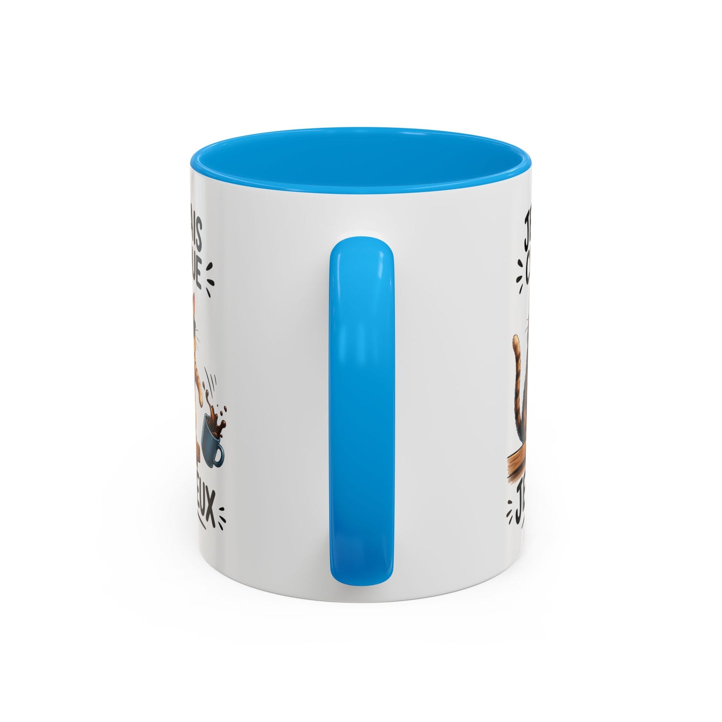 Tasse Je Fais Ce Que Je Veux – Mug Chat Humour Avec Café – Cadeau Homme Femme Amoureux des Chats 325ml