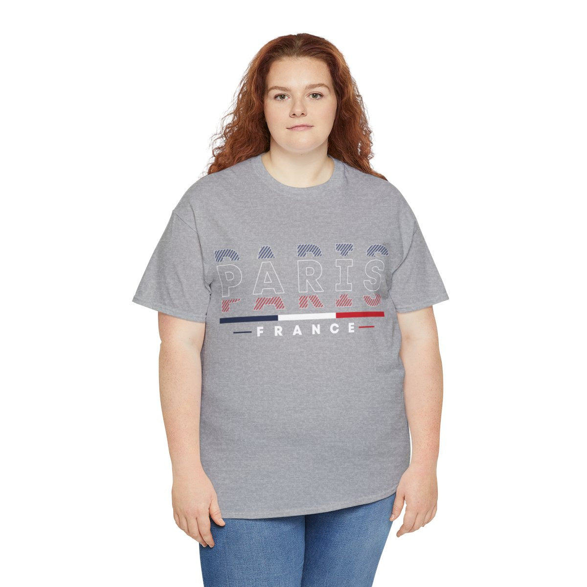 Tee shirt Unisex Paris France  designs drapeau JO 2024
