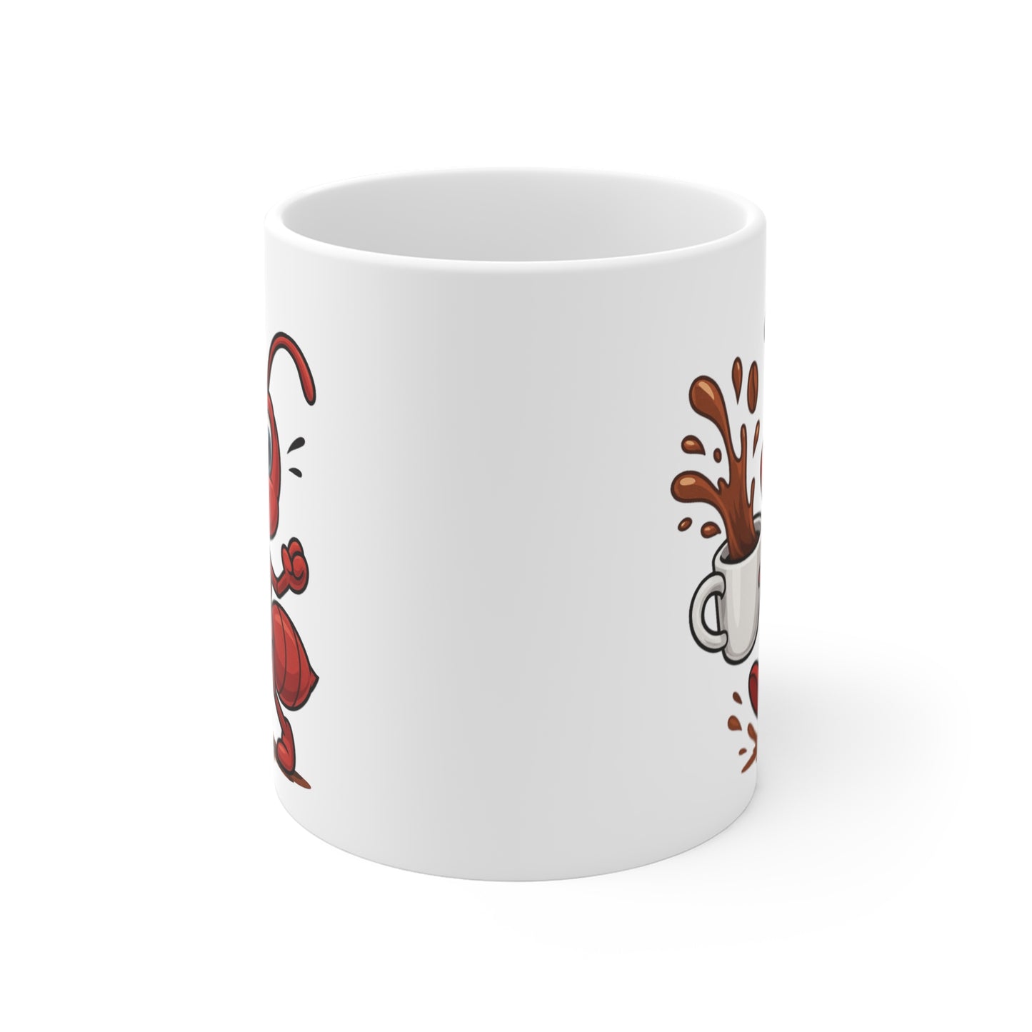 Tasse Fourmi Café – Mug Insecte Cartoon Rigolo Céramique 325ml – Cadeau Original pour Amateur de Café