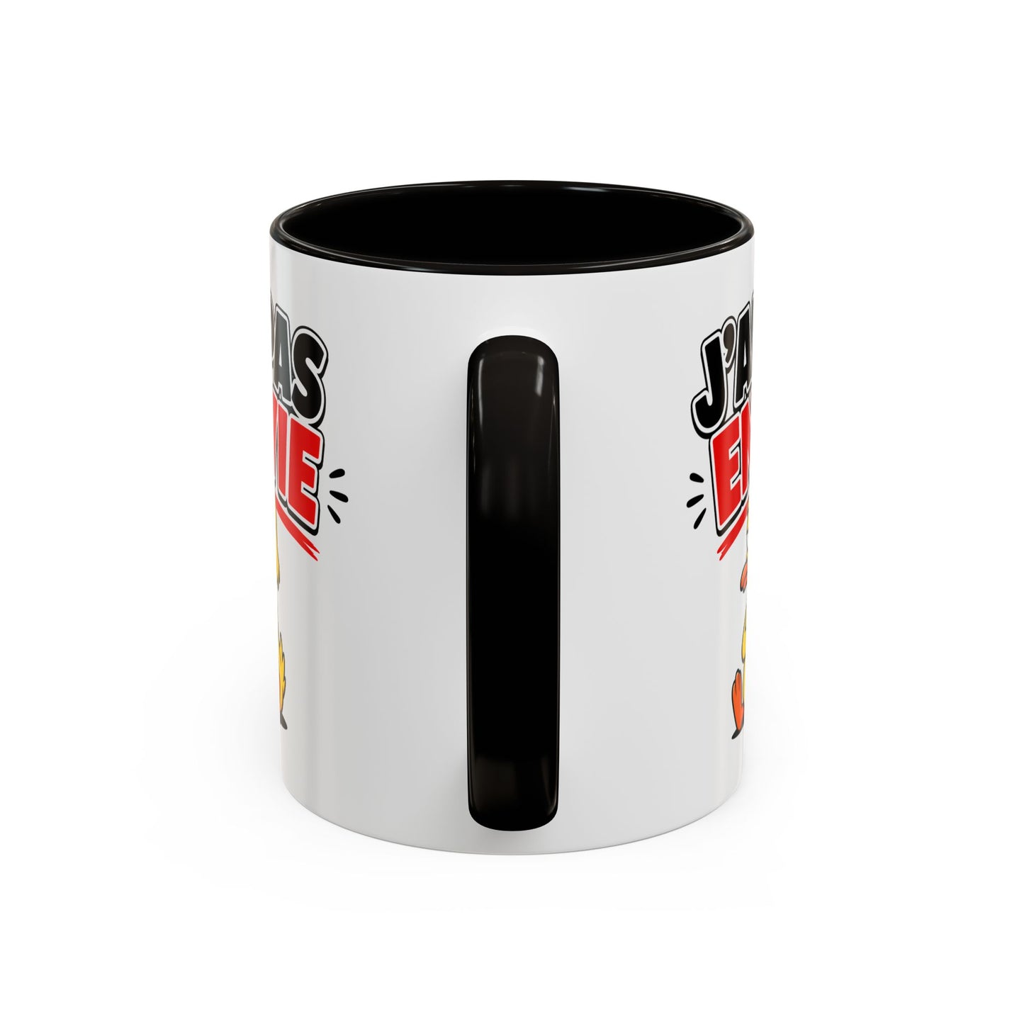 Mug Drôle J’ai Pas Envie – Tasse Humoristique avec Canard Boudeur – Cadeau Humour Bureau Travail Café 325ml