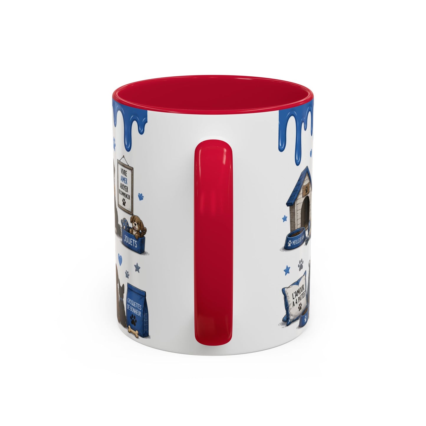 Tasse Juste Un Garçon Qui Adore Les Chiens – Mug Chien Garçon Kawaii Bleu – Cadeau Passion Chiens 325ml