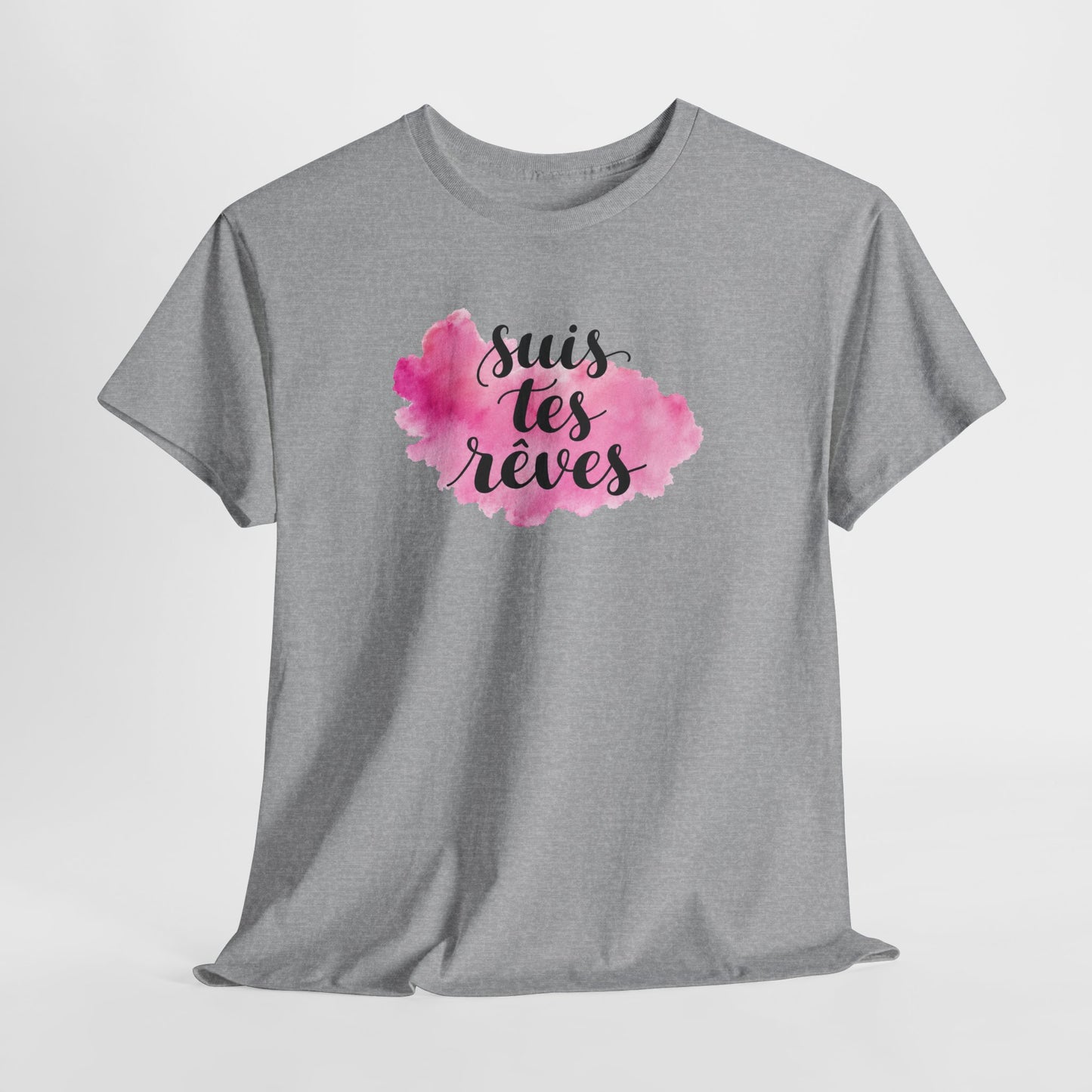 T-Shirt Femme Motivation Positive – Rêves Inspiration Développement Personnel – Cadeau Original Femme