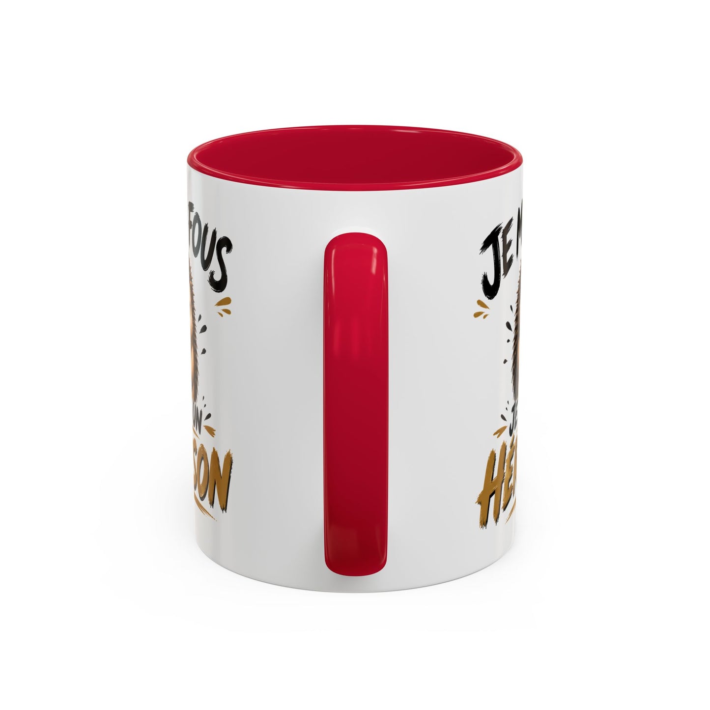 Tasse Je M’En Fous Je Suis Un Hérisson – Mug Hérisson Humoristique – Cadeau Homme Femme Amoureux des Animaux 325ml