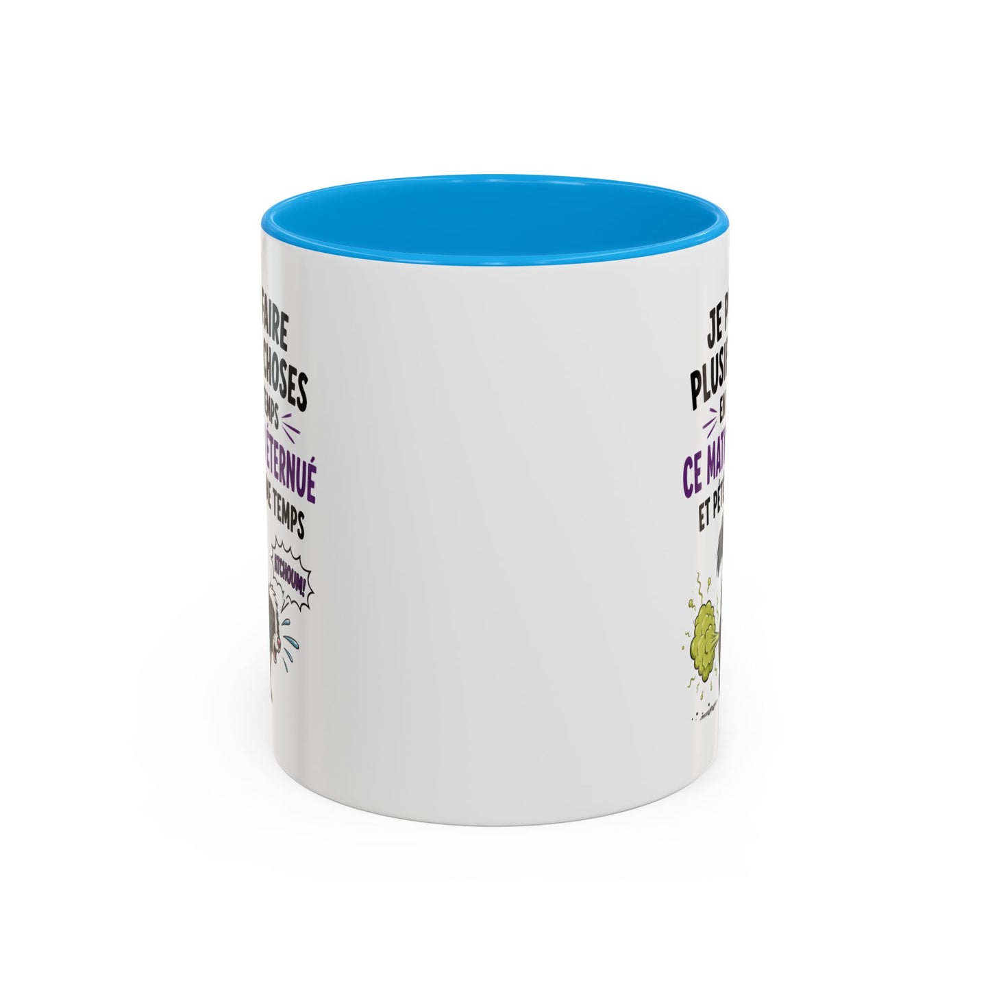 Tasse Humour Homme et Femme – Mug Drôle Pet et Prout avec Putois – Cadeau Original Rigolo pour Ami Collègue Anniversaire 325 ml