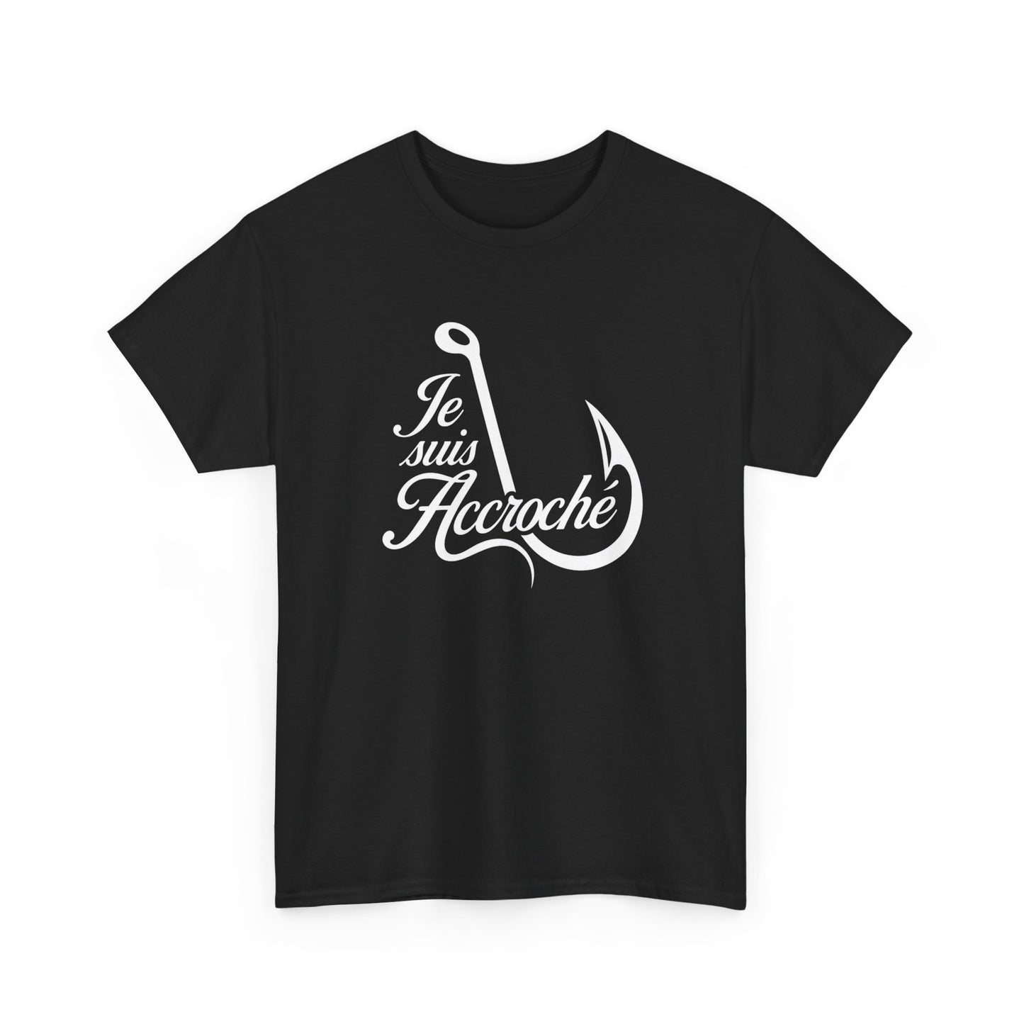 T-Shirt Pêche Homme et Femme – Cadeau Pêcheur Passionné – Humour Hameçon Canne à Pêche – Idée Cadeau Pêche Anniversaire