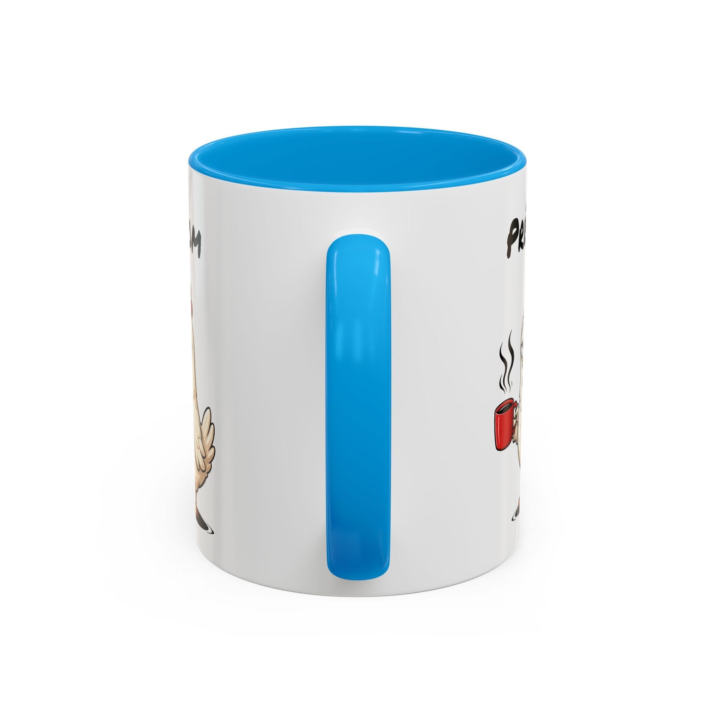 Mug Poule Personnalisable 325ml – Tasse Café Humour Animal Drôle Matin Difficile Cadeau Original
