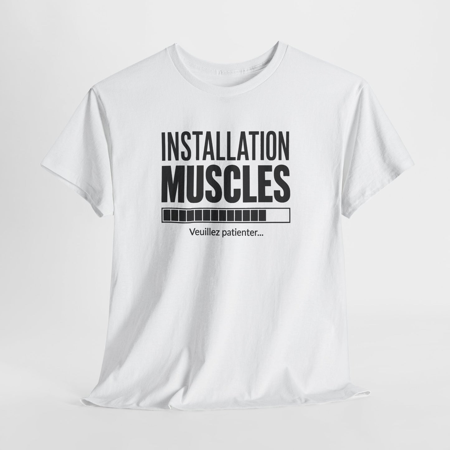 T-Shirt Musculation Homme et Femme – Fitness Bodybuilding Entraînement Sport – Cadeau Passionné de Salle de Sport