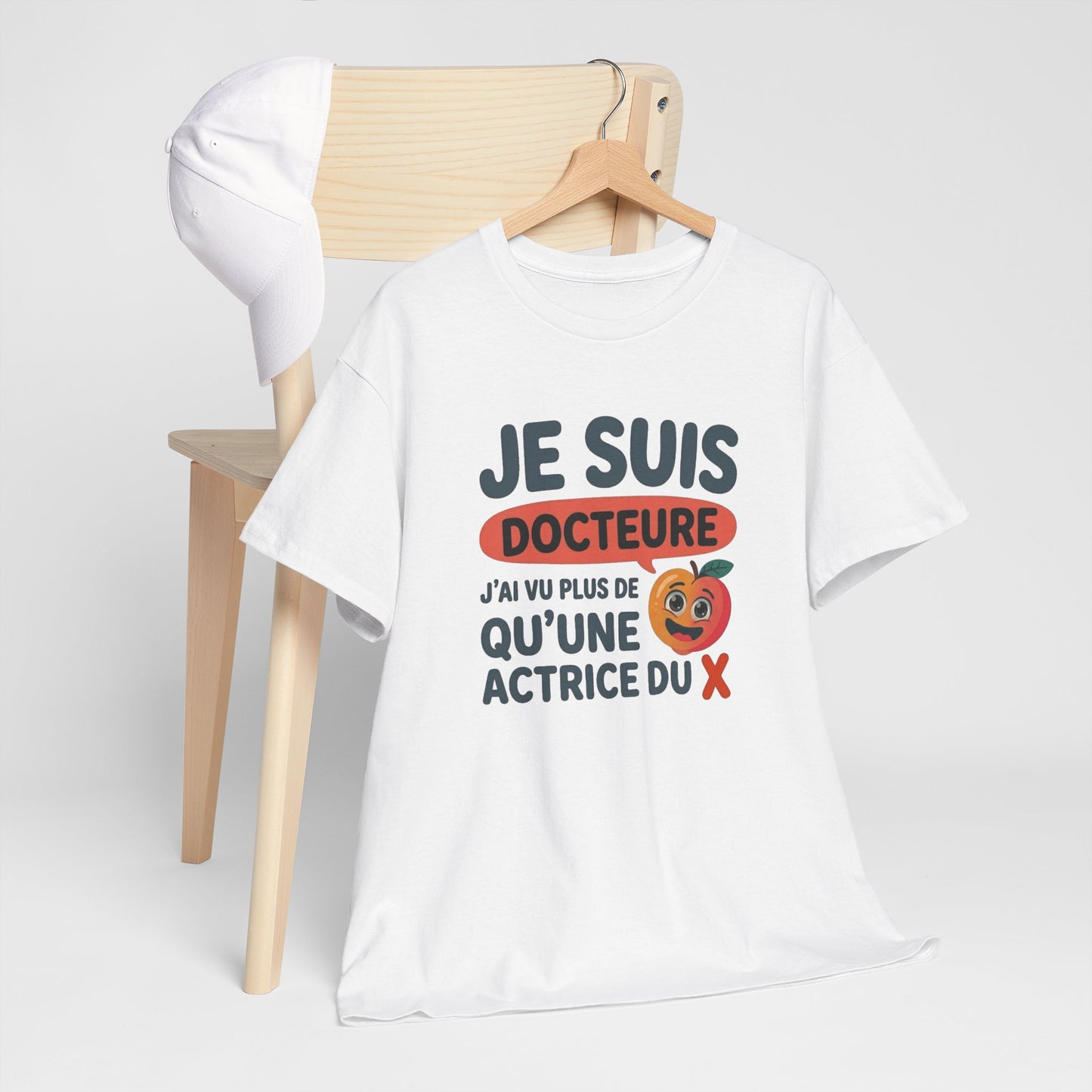 Tee Shirt Docteure Femme – Humour Médecin – Cadeau Original pour Docteure