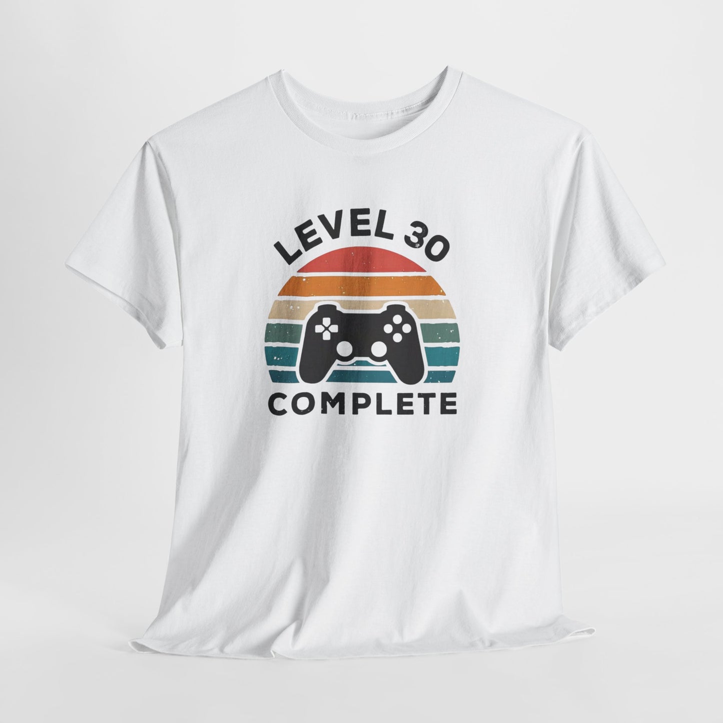 Tee-Shirt 30 Ans Homme et Femme – Cadeau Anniversaire 30ème Gamer Gaming – Idée Cadeau Jeu Vidéo Original pour Passionné de Jeux Vidéo