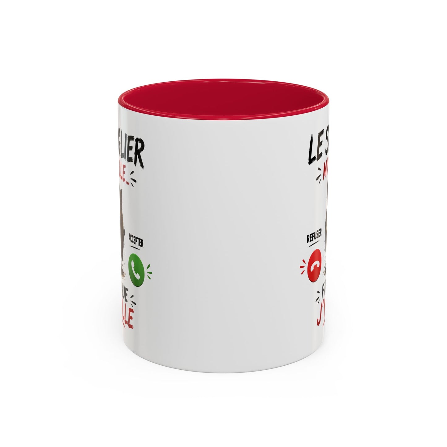 Tasse Le Sanglier M’Appelle Faut Que J’Y Aille – Mug Humour Chasse Sanglier – Cadeau Homme Femme 325ml