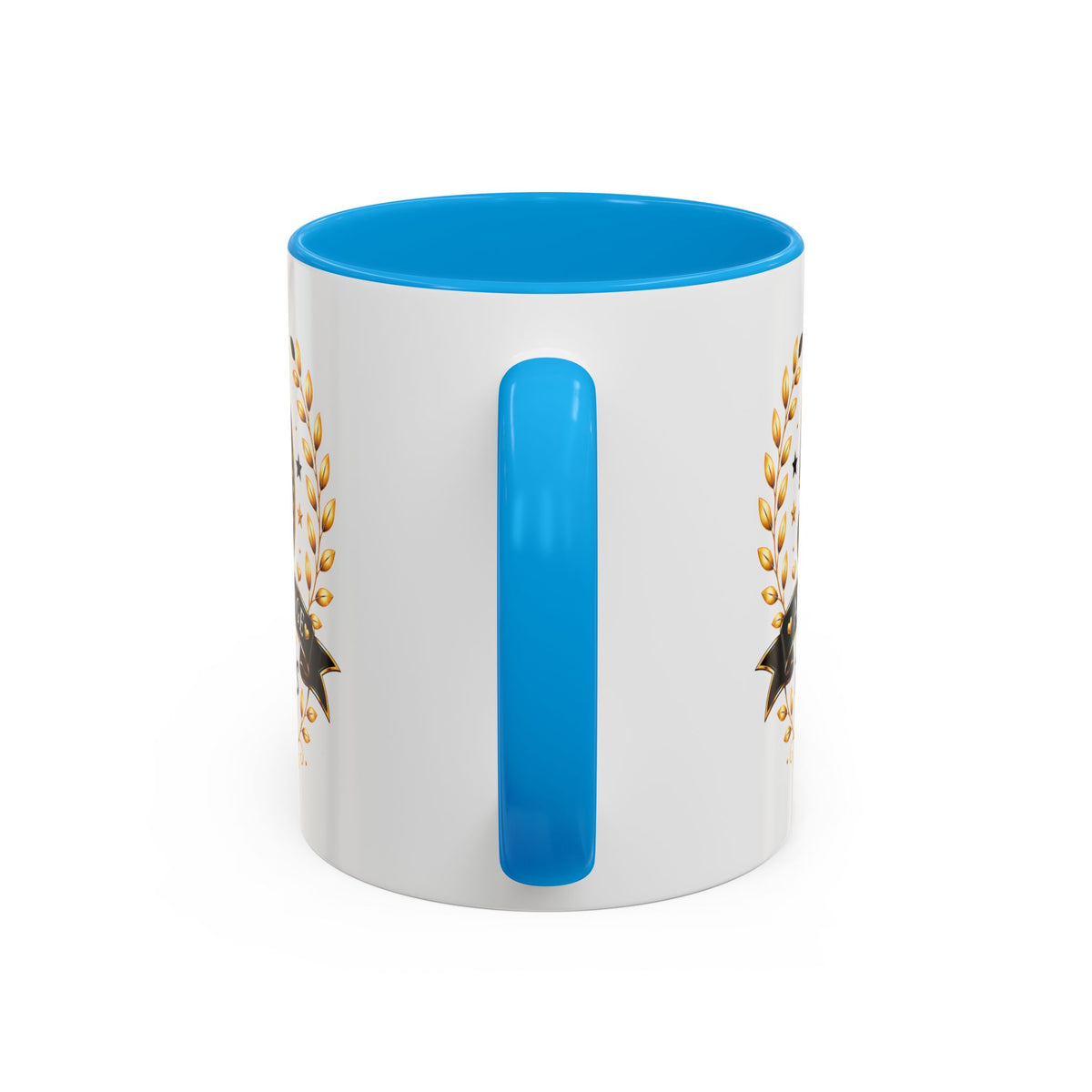 Mug 50 Ans de Mariage et Je Suis Toujours en Vie – Tasse Humoristique Anniversaire de Mariage – Idée Cadeau Couple Noces d’Or noir bleu rouge