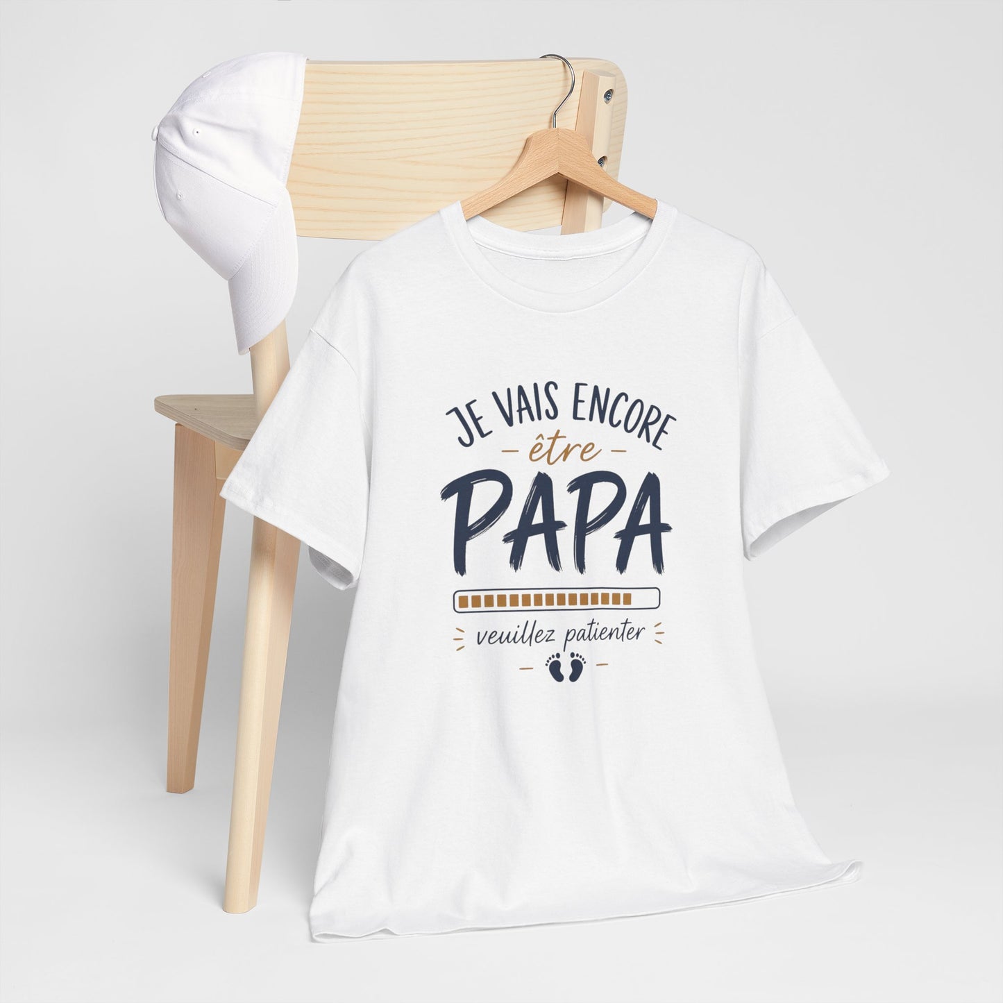T-Shirt Futur Papa Humoristique – Je Vais Encore Être Papa Tee Shirt Homme Annonce Grossesse Idée Cadeau Papa Naissance Bébé