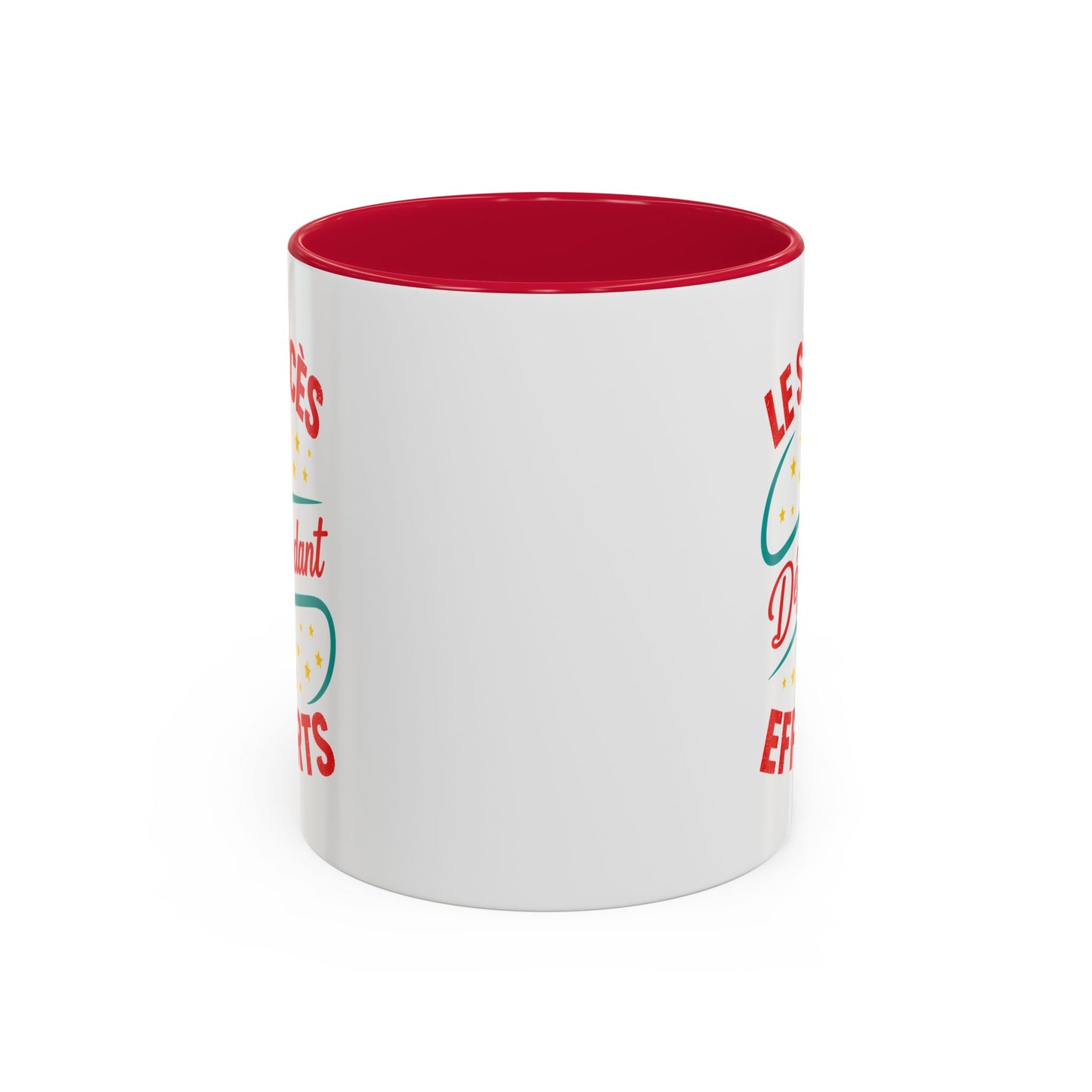 Mug Motivation Réussite – Tasse Inspirante Travail Effort Persévérance – Cadeau Motivation Homme et Femme Noir Bleu Rouge