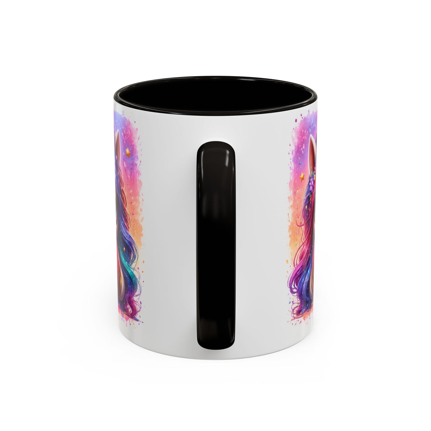 Tasse Licorne Humoristique – Mug “Approche Encore Un Peu” – Cadeau Fun Femme Fille 325ml