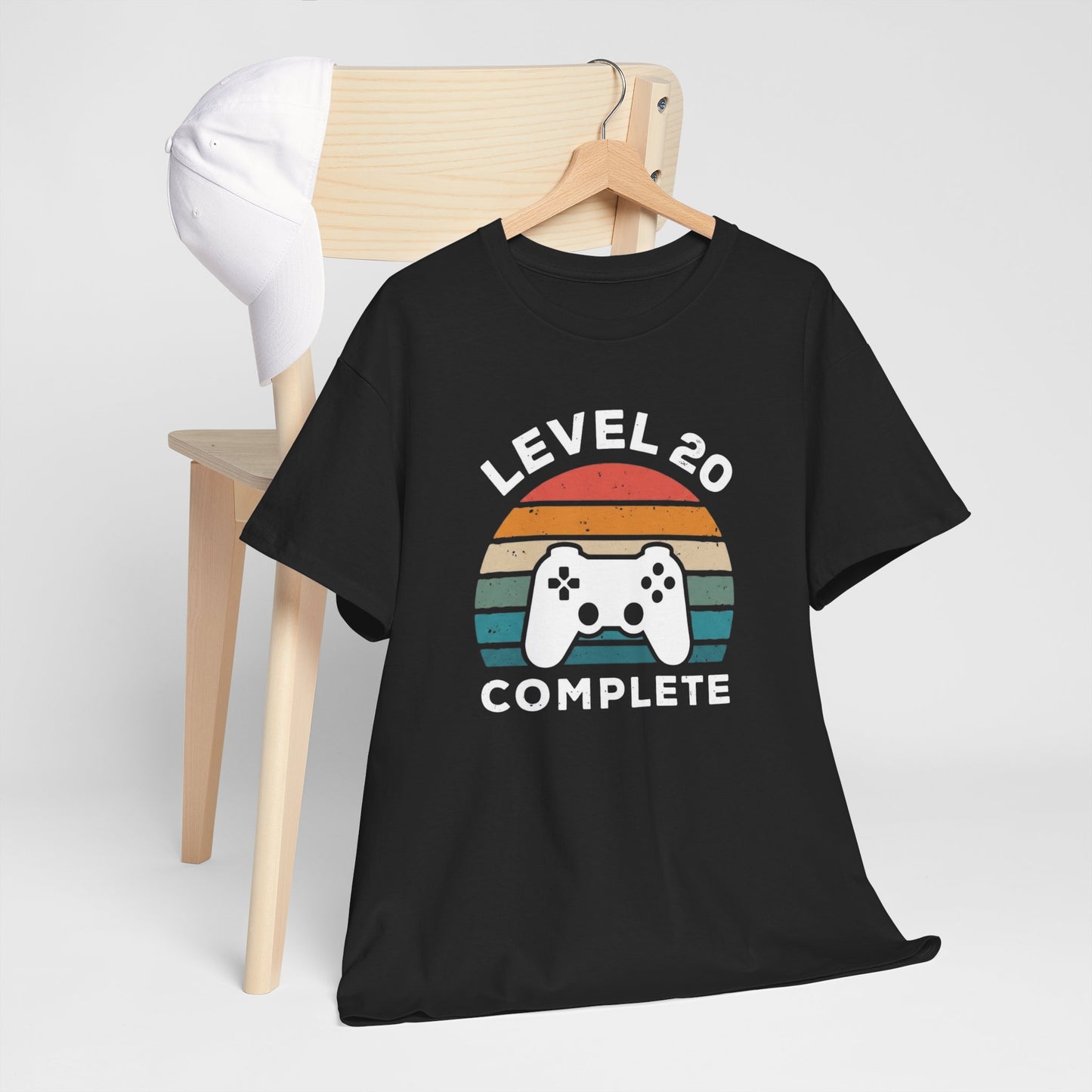 Tee-Shirt 20 Ans Homme et Femme – Cadeau Anniversaire 20ème Gamer Gaming – Idée Cadeau Jeu Vidéo Original pour Passionné de Jeux Vidéo