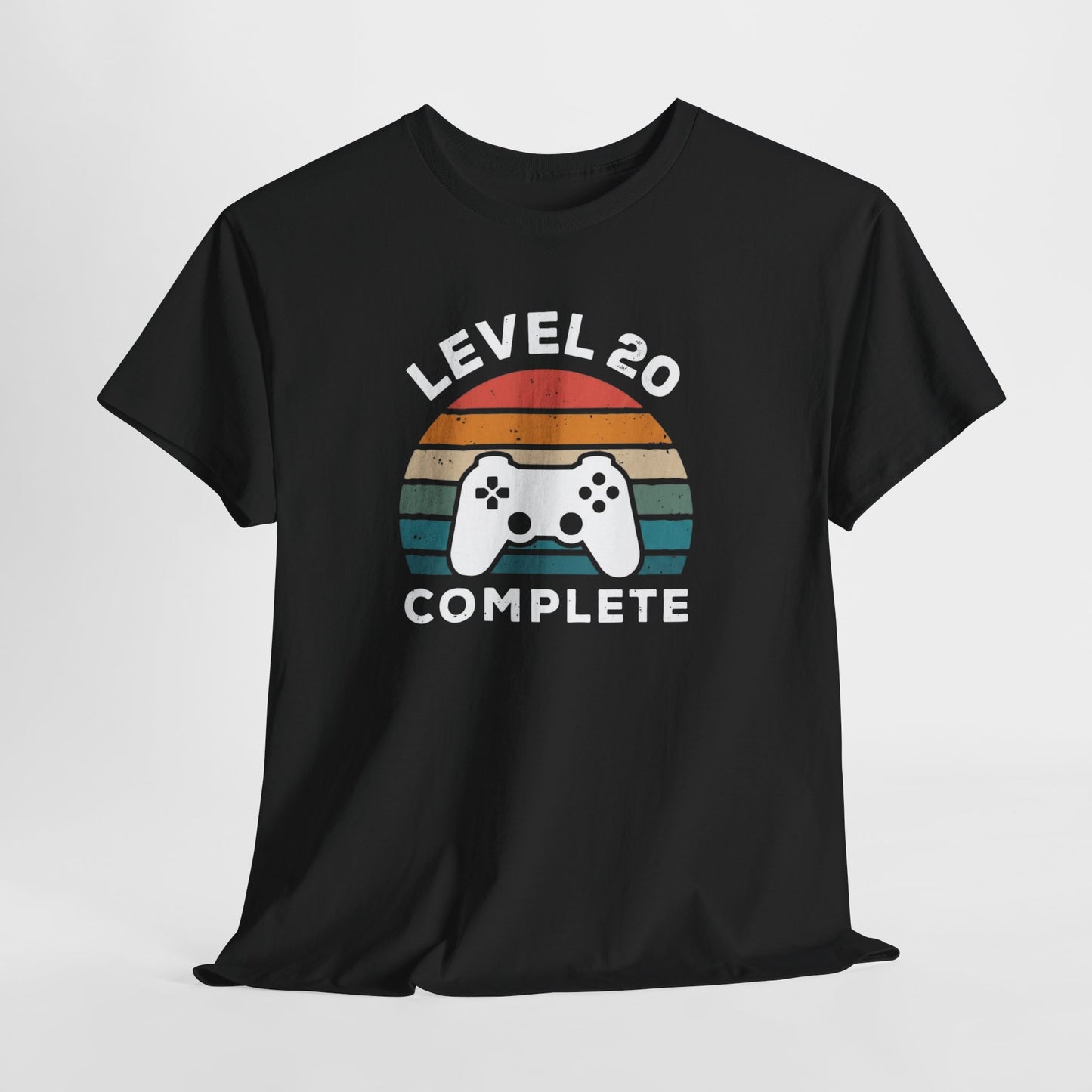 Tee-Shirt 20 Ans Homme et Femme – Cadeau Anniversaire 20ème Gamer Gaming – Idée Cadeau Jeu Vidéo Original pour Passionné de Jeux Vidéo