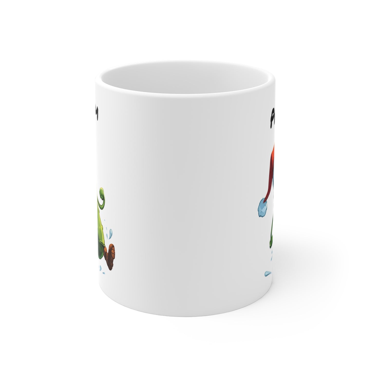 Tasse Personnalisable Cornichon de Noël – Mug Humour Festif et Drôle – Cadeau Original Père Noël 325ml