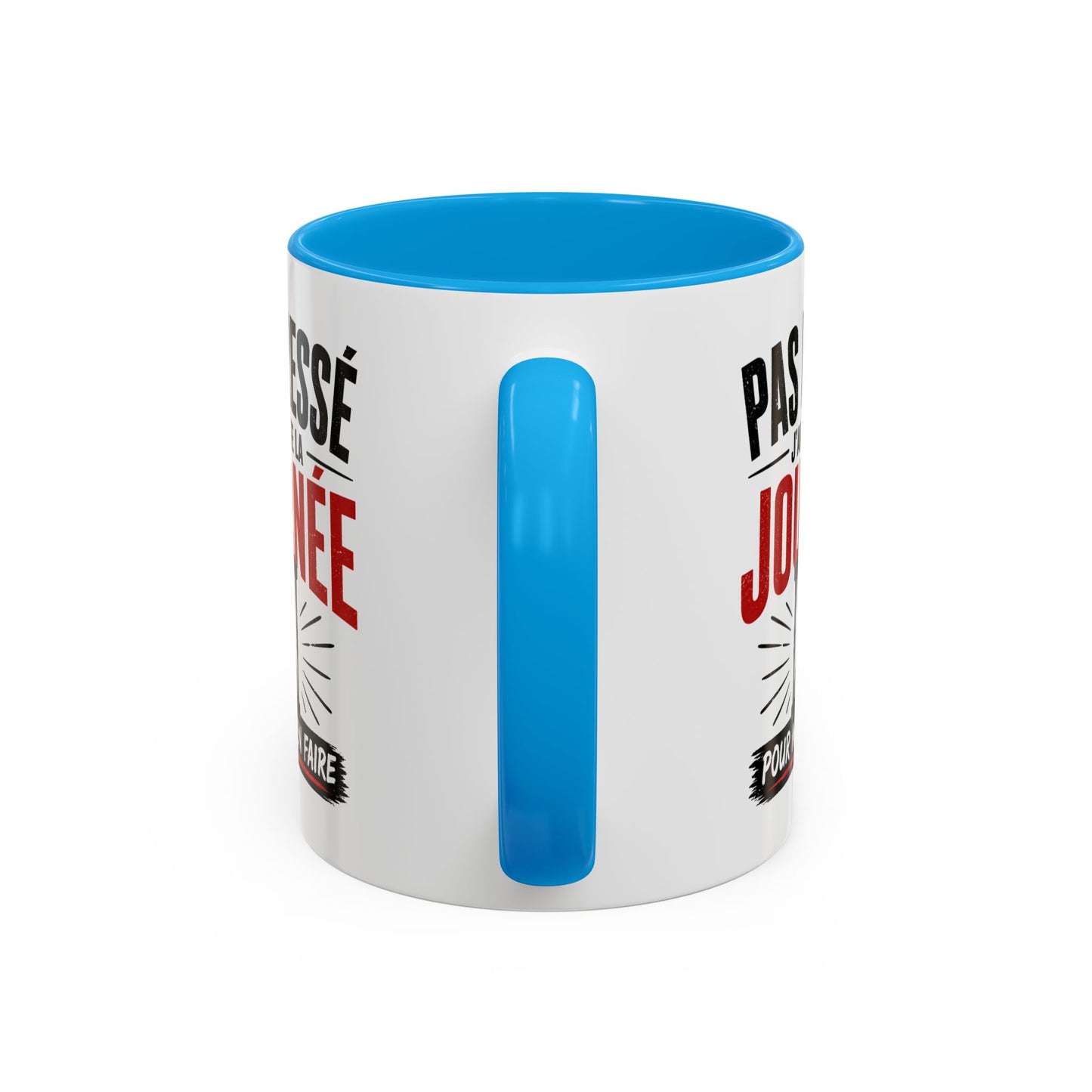 Mug Retraité Humour – Pas Pressé J’ai Toute la Journée – Cadeau Drôle Retraite Homme Femme 325ml