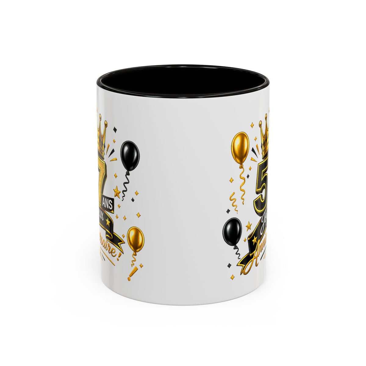 Mug Joyeux 57 Ans – Tasse Anniversaire 57 Ans – Cadeau Original pour Femme Homme – Idée Cadeau 57e Anniversaire