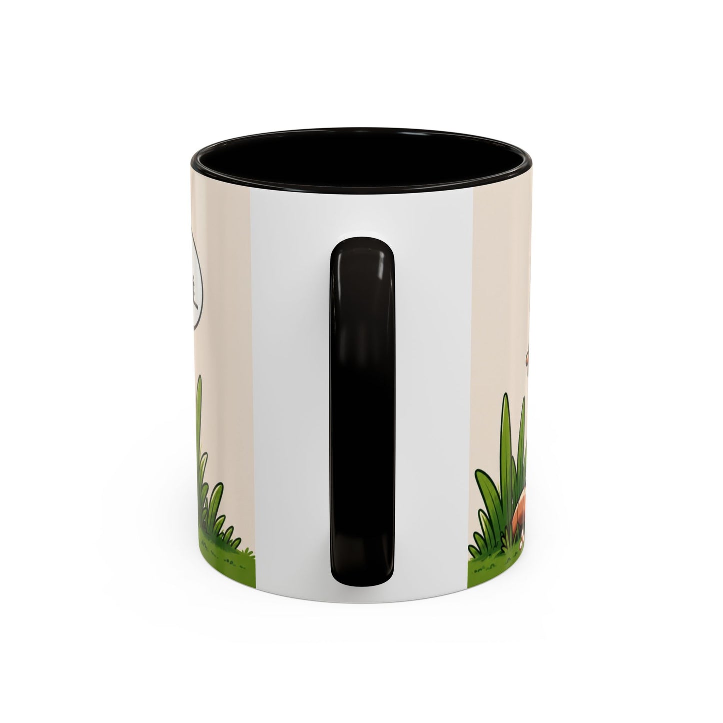 Tasse Ver de Terre Humoristique – Mug “Le Piaf Du Matin M’a Repéré” – Cadeau Drôle Homme Femme 325ml