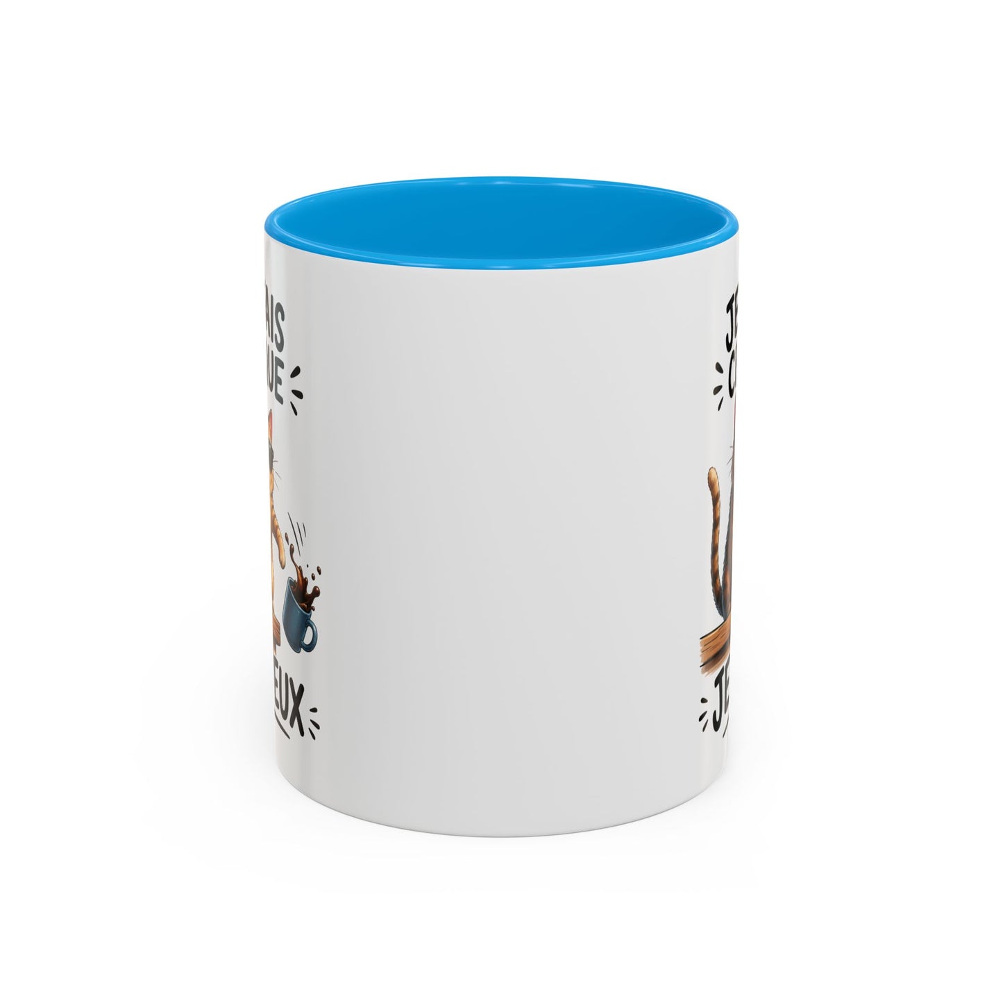 Tasse Je Fais Ce Que Je Veux – Mug Chat Humour Avec Café – Cadeau Homme Femme Amoureux des Chats 325ml