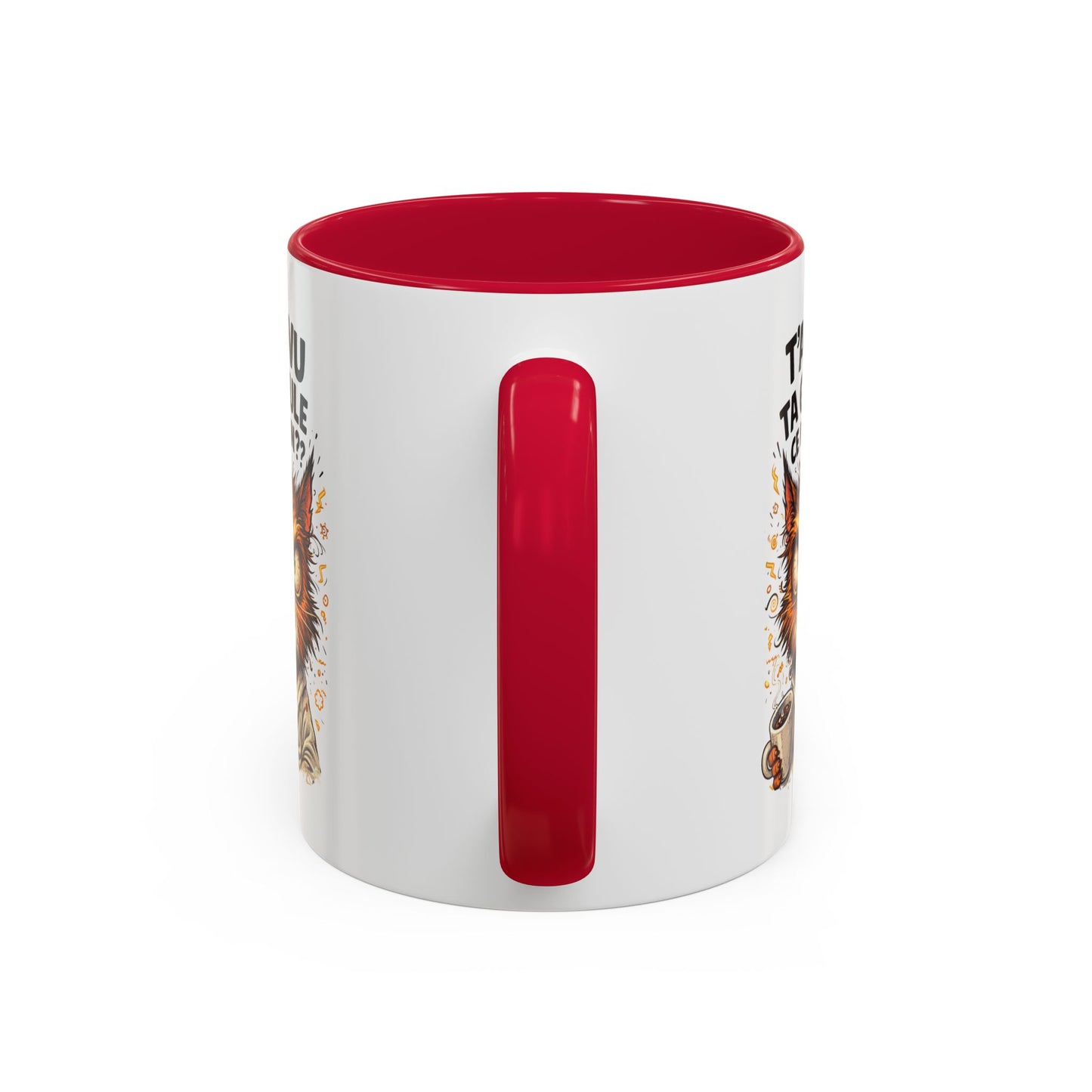 Tasse Chat En Colère “T’as vu ta gueule ce matin ?” – Mug Humour Café Chat Grincheux – Cadeau Original