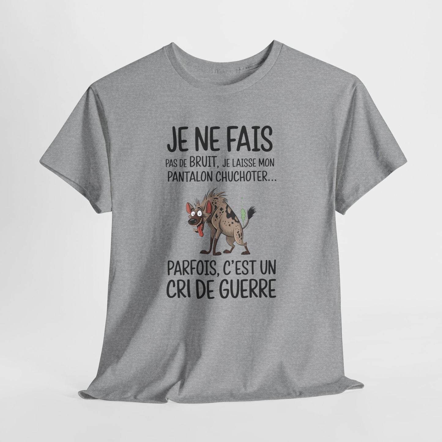 Tee-Shirt Je Ne Fais Pas de Bruit Je Laisse Mon Pantalon Chuchoter – Humour Pet Drôle – Cadeau Homme Femme Blague Adulte