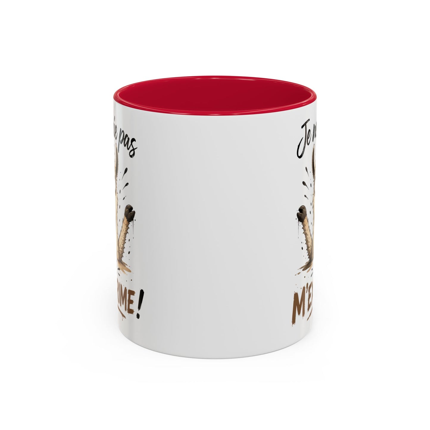 Tasse Lama Humoristique – Je Ne Crie Pas Je M’Exprime – Mug Drôle Lama Énervé 325ml