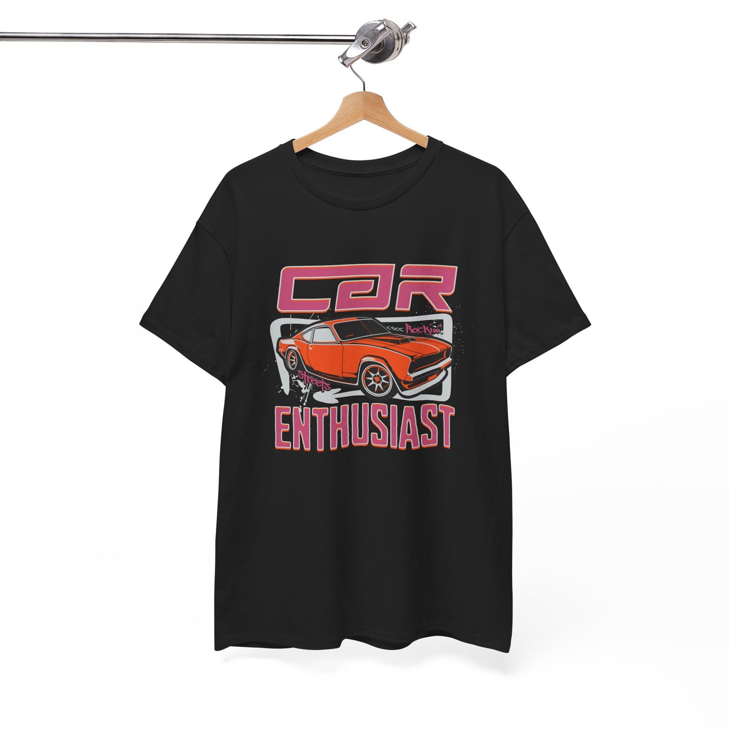 T-Shirt Car Enthusiast Homme Femme – Tee Shirt Voiture Vintage Racing – Design Auto Street Car Lover Noir Blanc Gris Cadeau