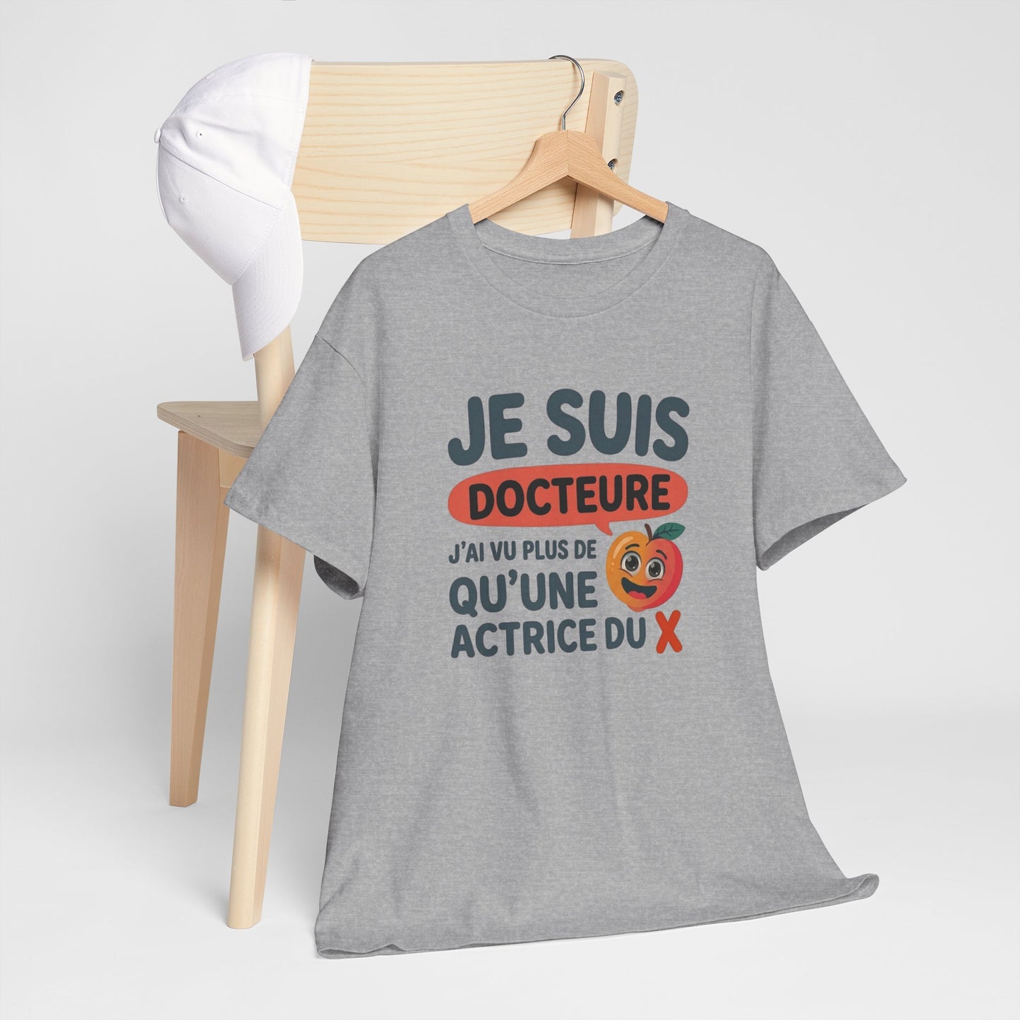 Tee Shirt Docteure Femme – Humour Médecin – Cadeau Original pour Docteure