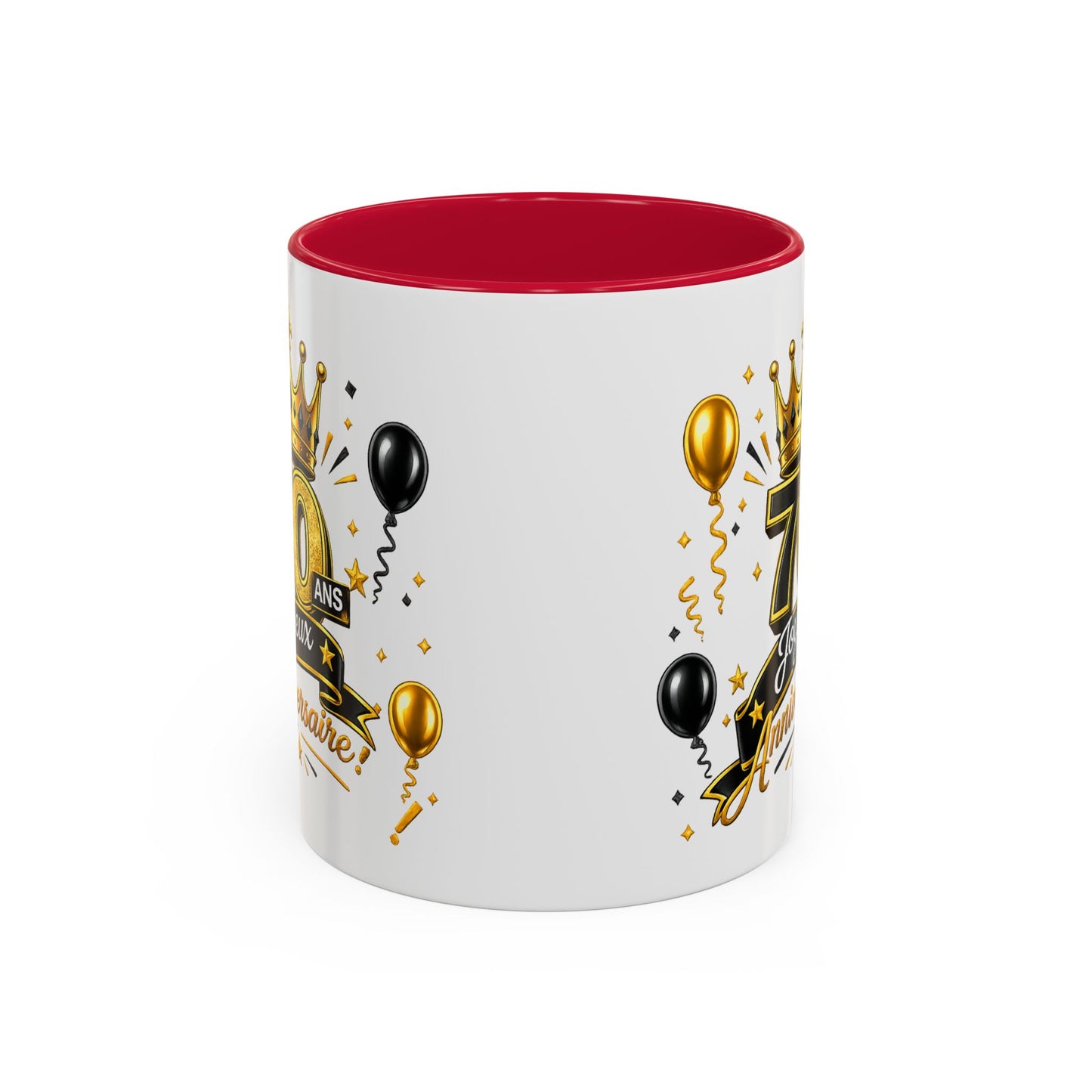 Mug Joyeux 70 Ans – Tasse Anniversaire 70 Ans – Cadeau Original pour Femme Homme – Idée Cadeau 70e Anniversaire