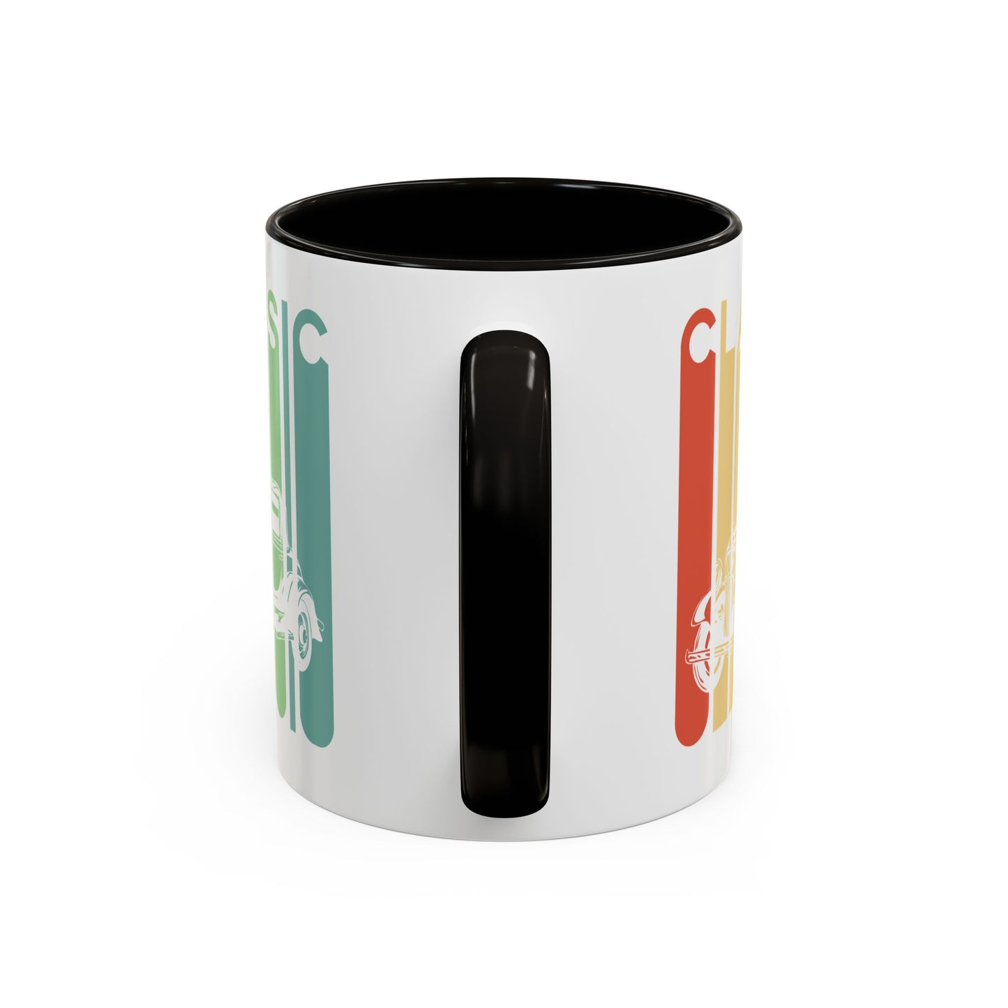 Mug Voiture Vintage Homme et Femme – Tasse Automobile Classique Rétro – Idée Cadeau Passionné Auto Ancienne Collectionneur Conducteur – 325 ml Noir Bleu Rouge